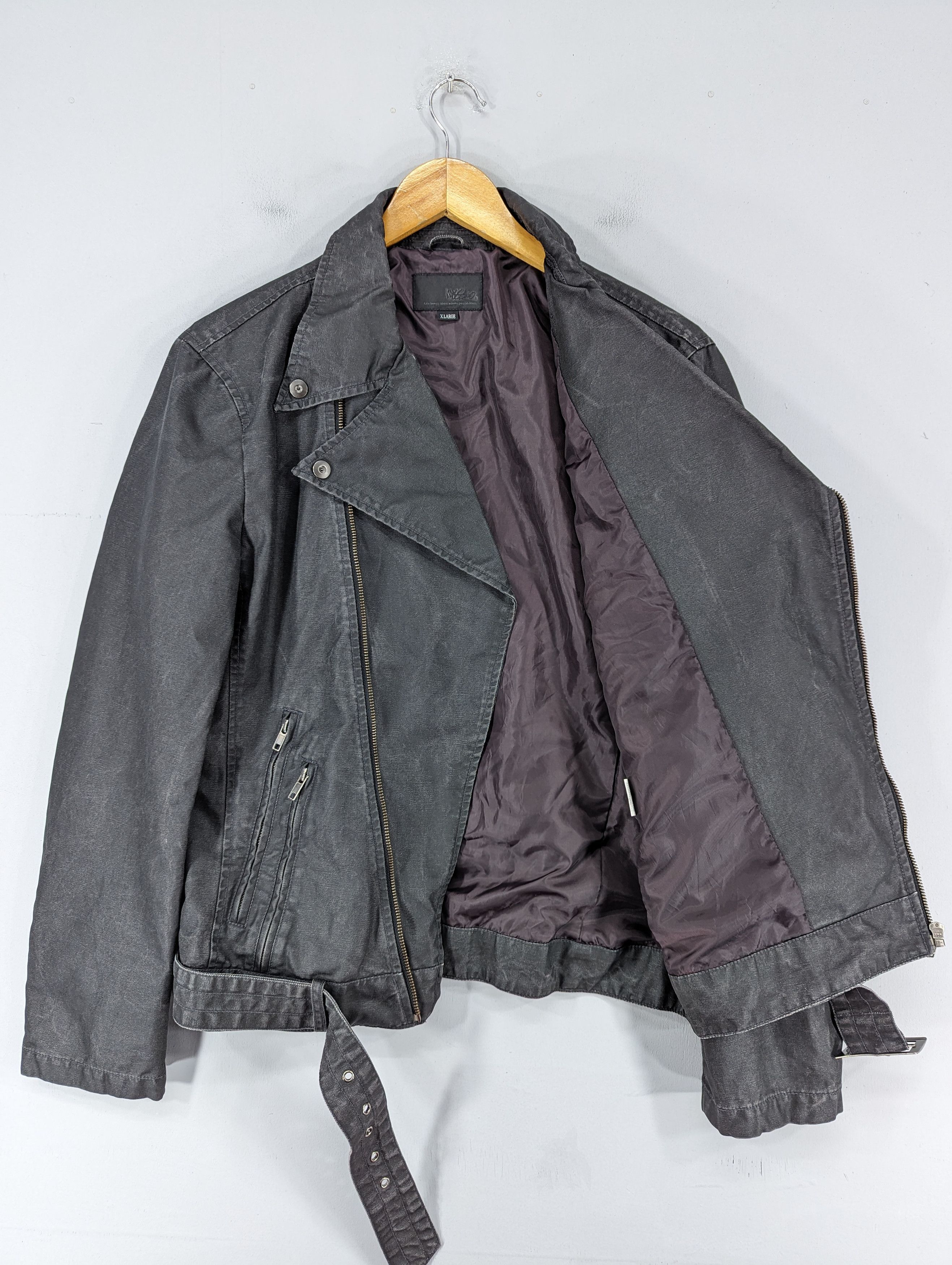 Mossimo 🔥RARE🔥Massimo Double Collar Biker Style Jacket Size US M / EU 48-50 / 2 - 5 Thumbnail