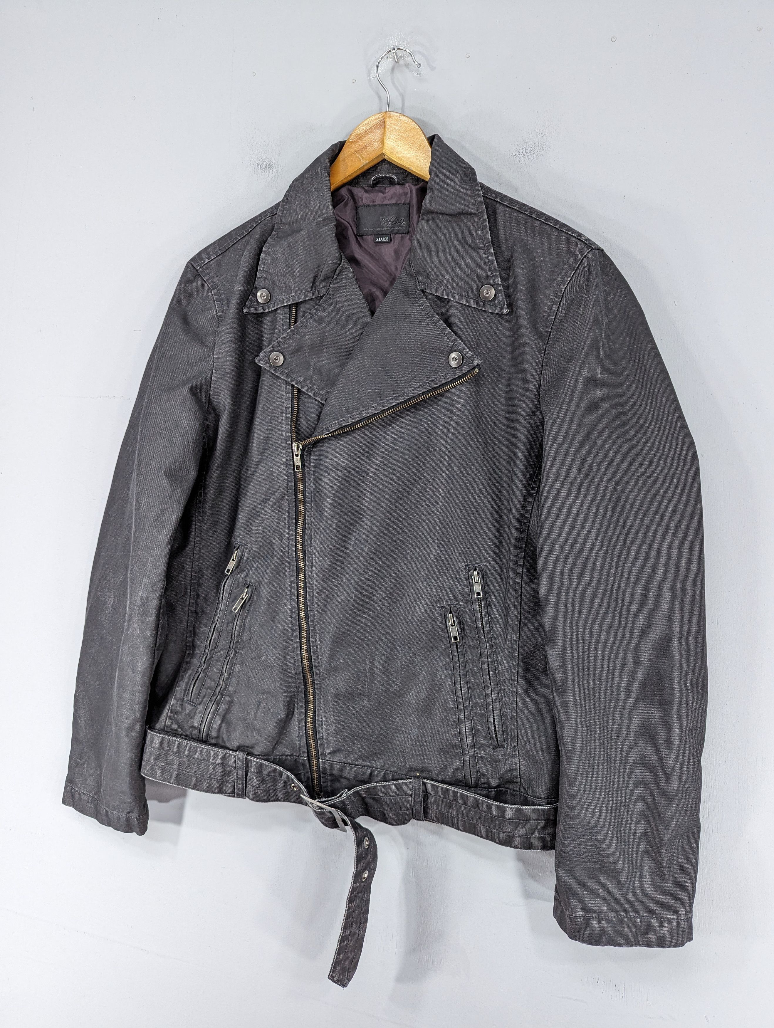 Mossimo 🔥RARE🔥Massimo Double Collar Biker Style Jacket Size US M / EU 48-50 / 2 - 3 Thumbnail