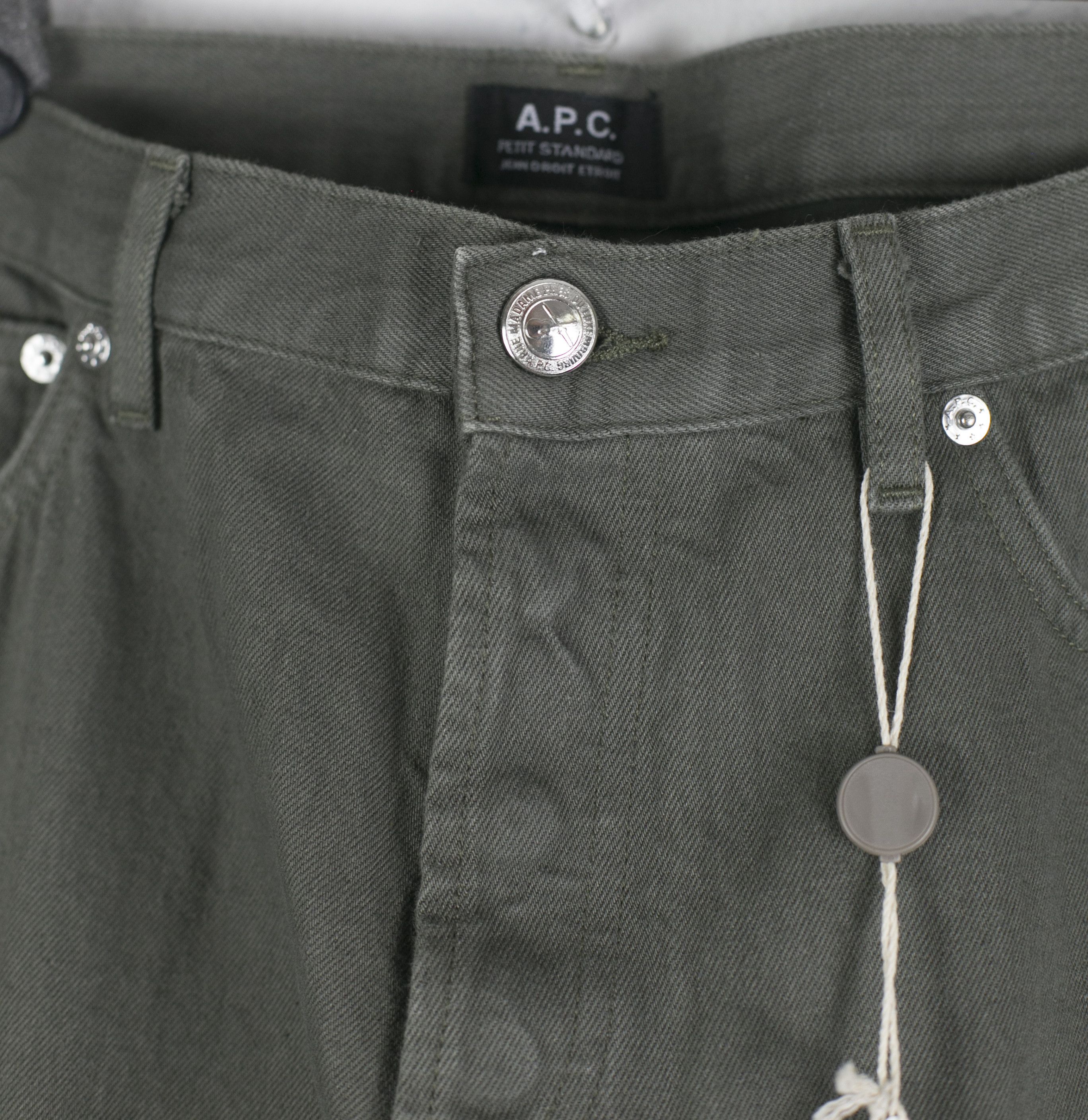 A.P.C. NWT A.P.C. petit standard Jeans KAKI Size 36 APC Size US 36 / EU 52 - 3 Thumbnail