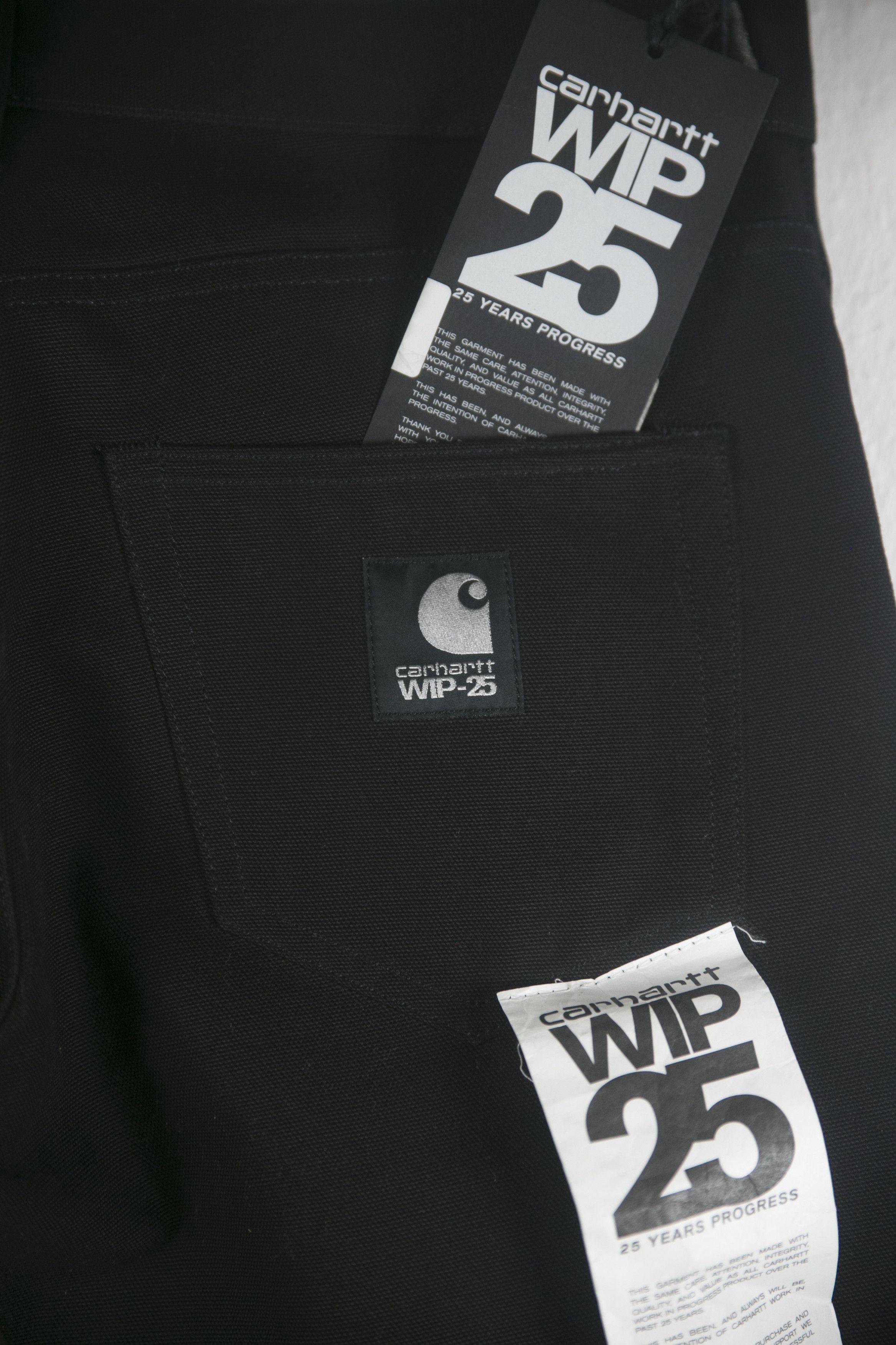 Carhartt Wip NWT Carhartt WIP 25 Klondike Pant XXV Black W31 L32 Size US 31 - 2 Thumbnail