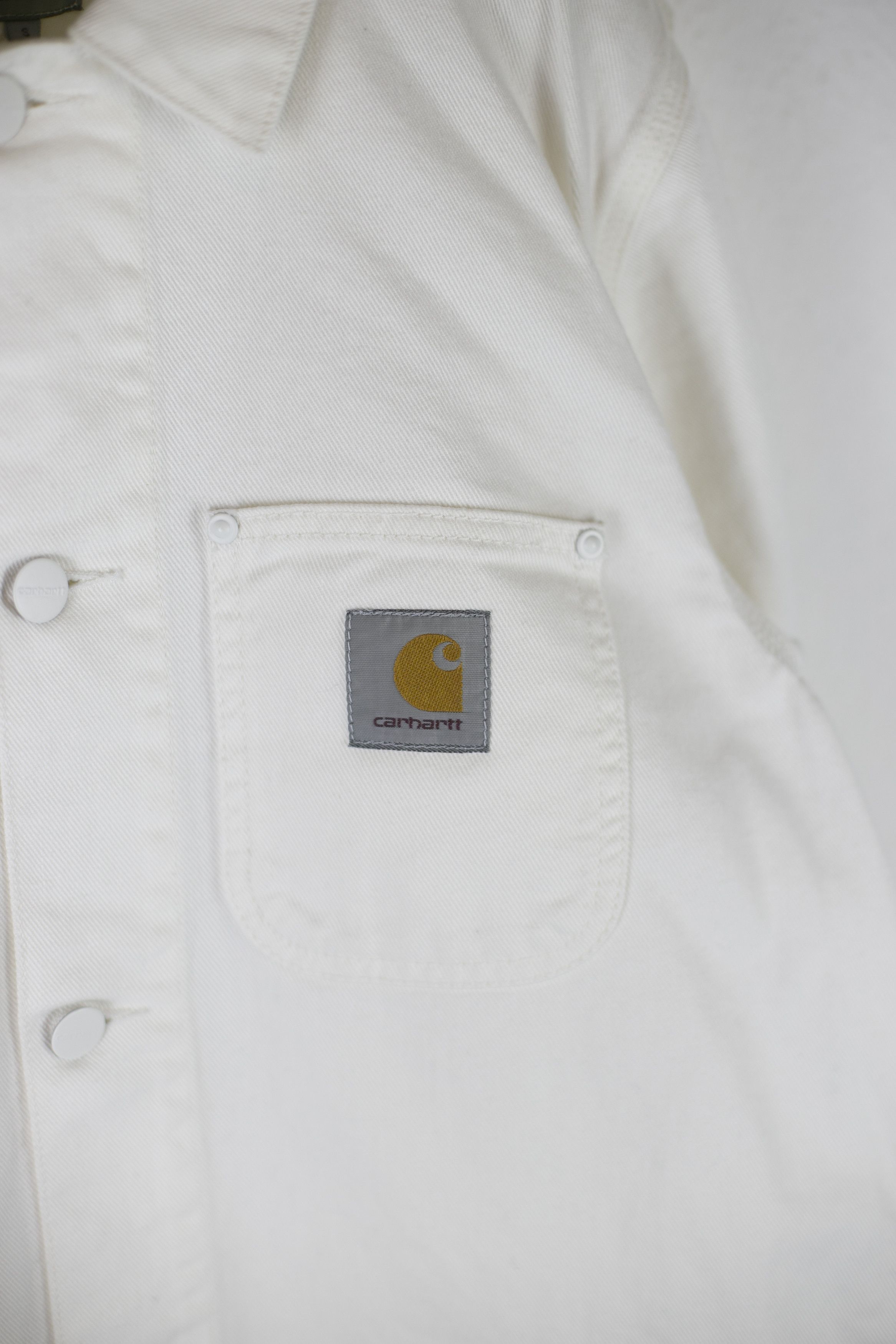 Carhartt Wip NWT Carhartt WIP Michigan Chore Coat White Size S Size US S / EU 44-46 / 1 - 2 Thumbnail
