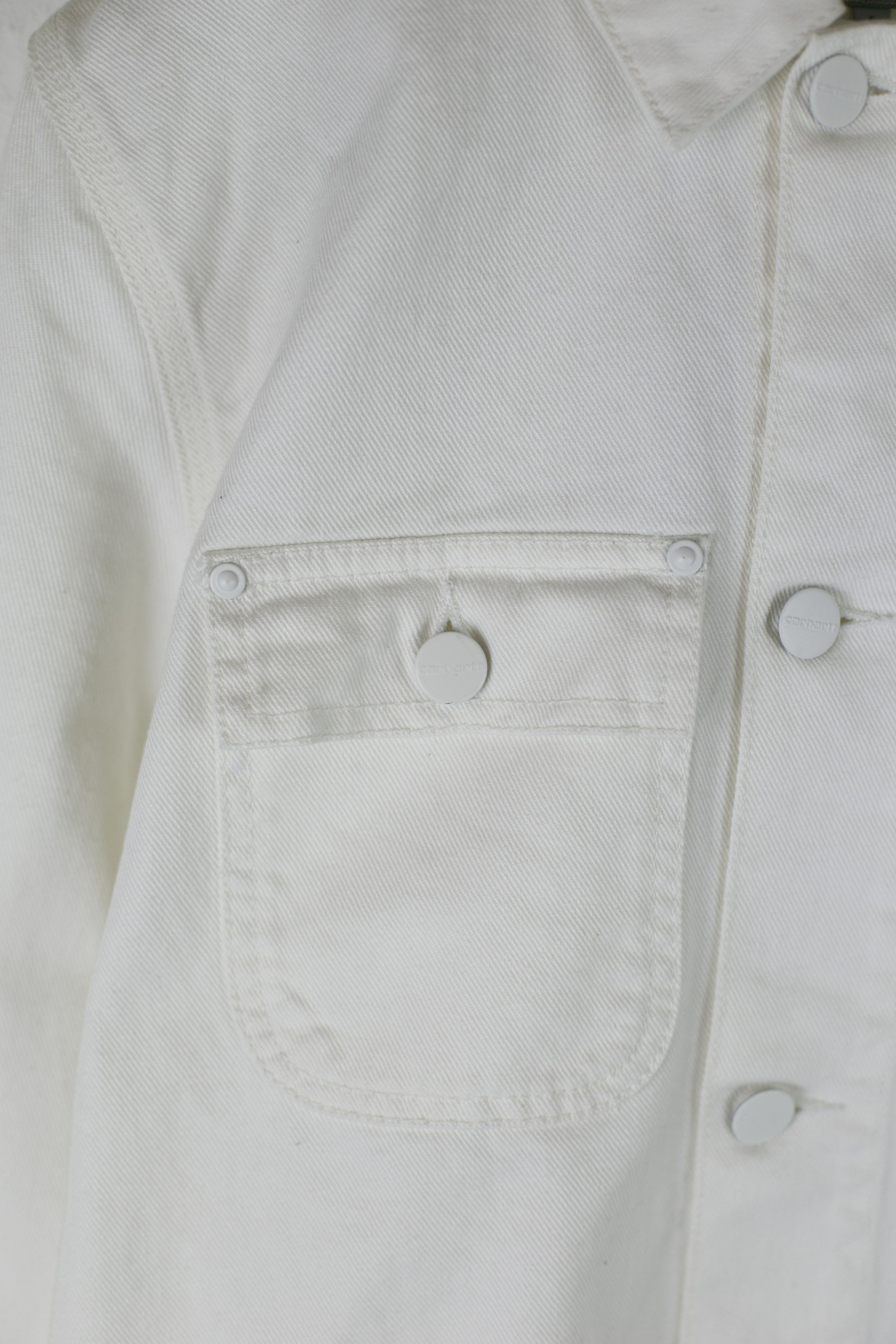 Carhartt Wip NWT Carhartt WIP Michigan Chore Coat White Size S Size US S / EU 44-46 / 1 - 3 Thumbnail