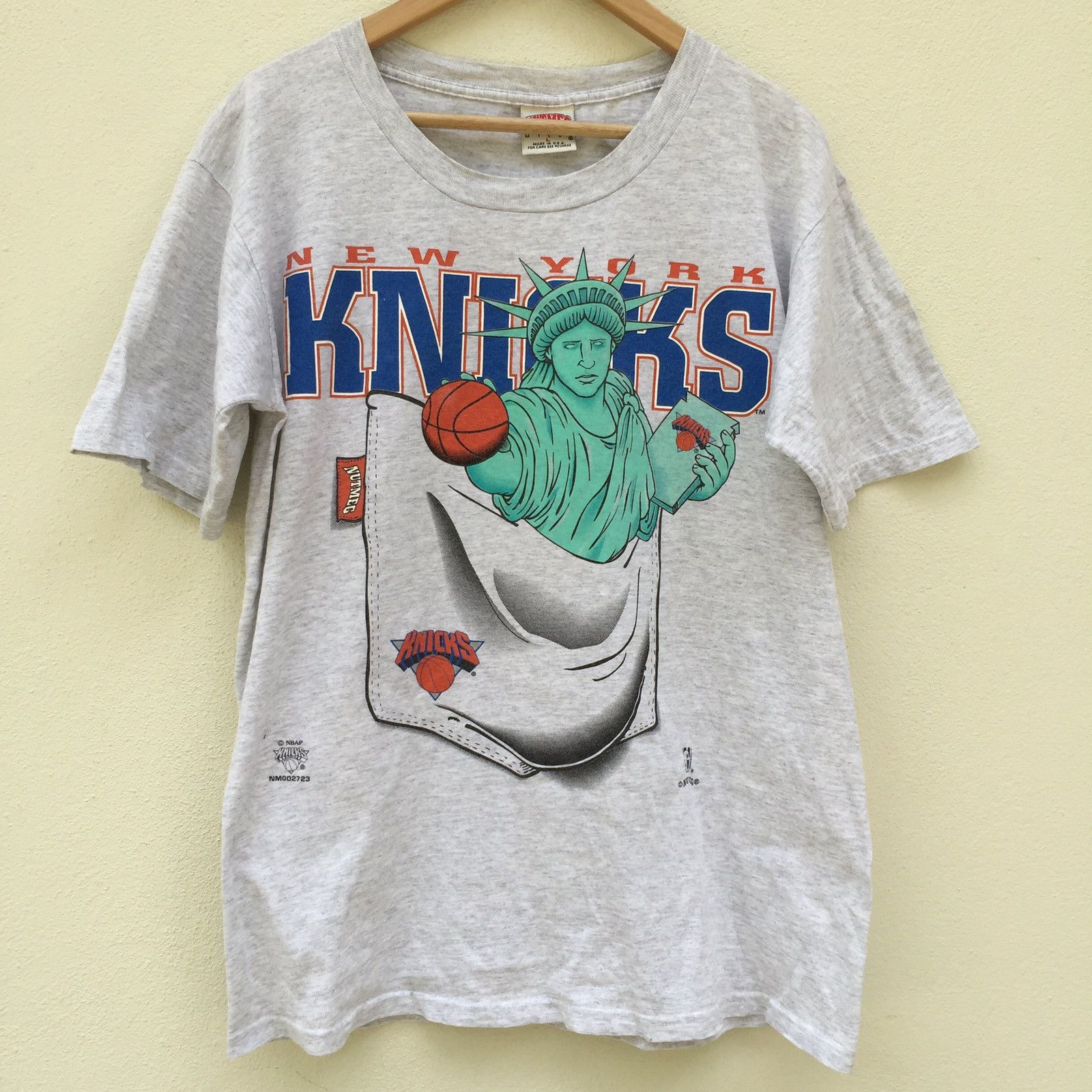Nutmeg Rare Vintage New York Knicks Basketball Club Shirt | Grailed