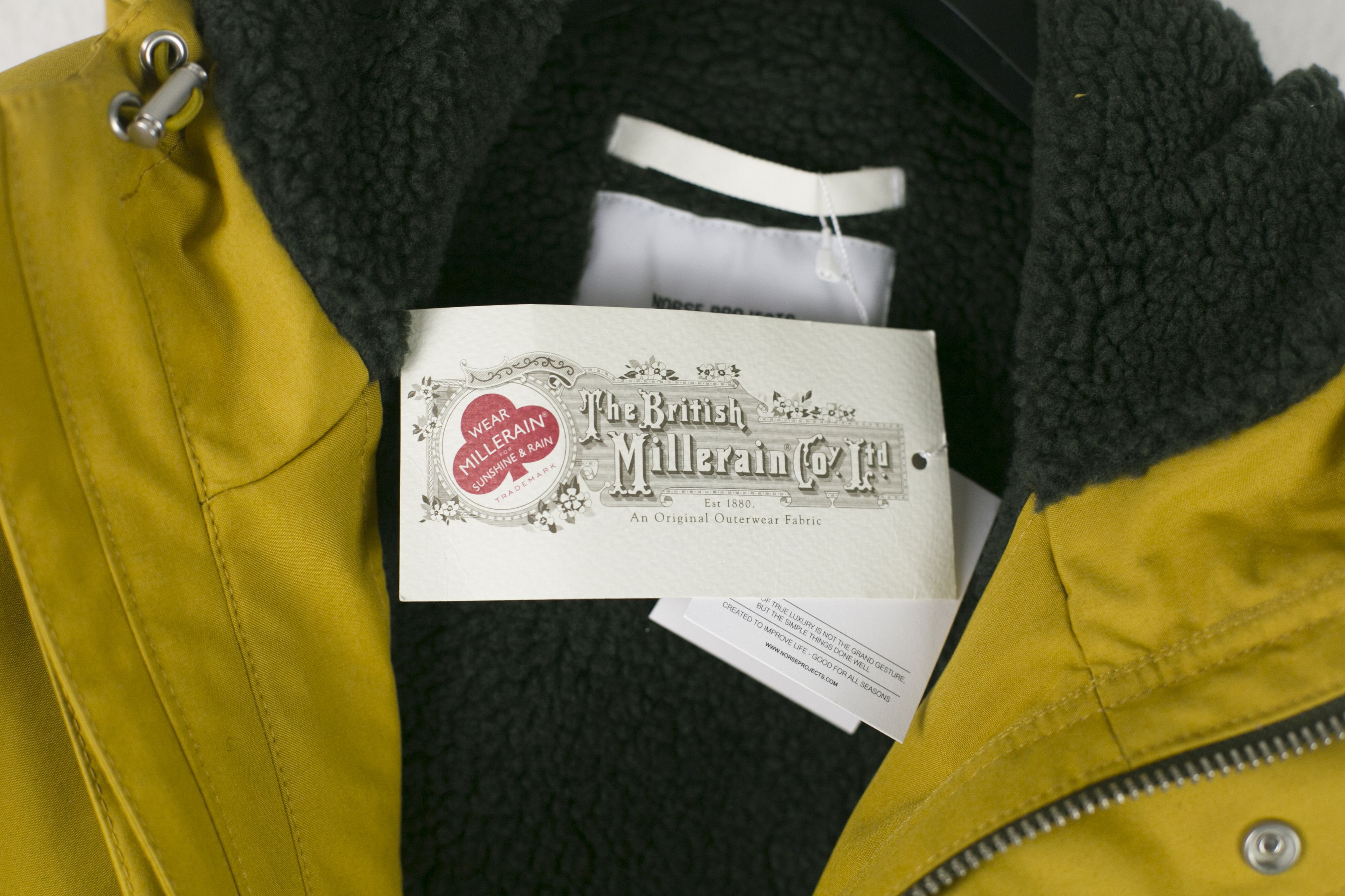 Norse Projects NWT Norse Projects NUNK CAMBRIC COTTON Parka Yellow XL Size US XL / EU 56 / 4 - 9 Thumbnail