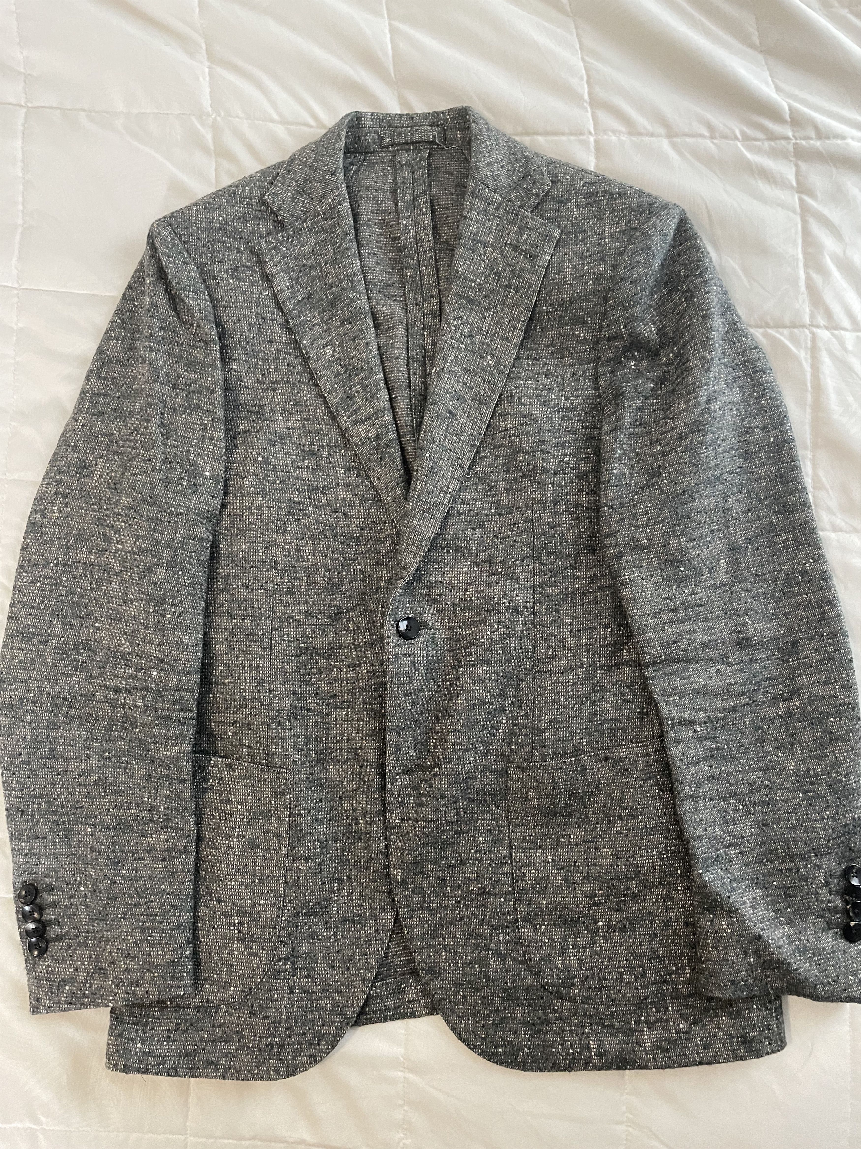 Lardini Green bouclé blazer size 46 IT/ 36 US Size 36R - 1 Thumbnail