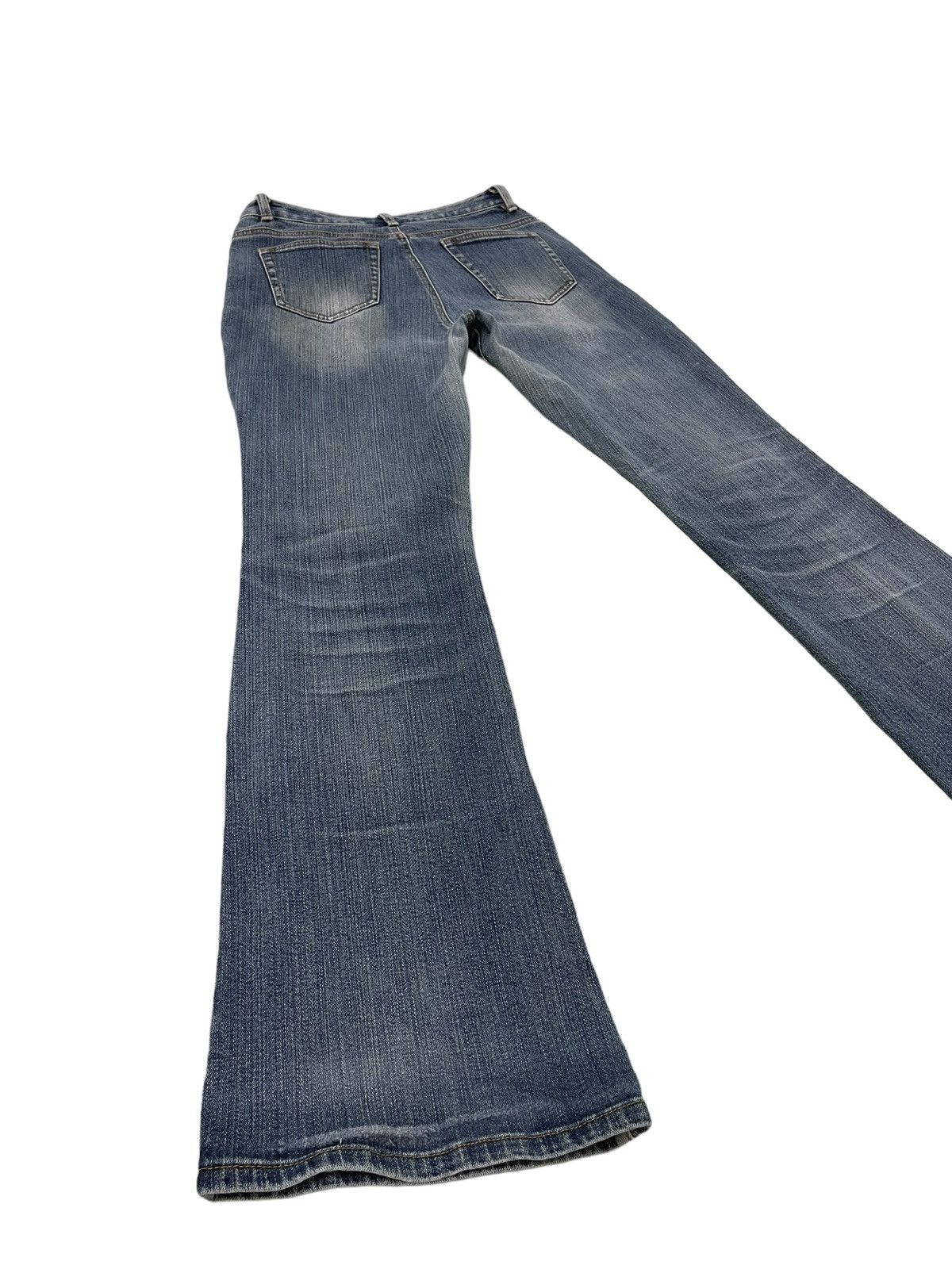 Japanese Brand Flare Jeans Valman Stretch Distress Denim Boot Cut 5🟦3 Size US 28 / EU 44 - 11 Thumbnail
