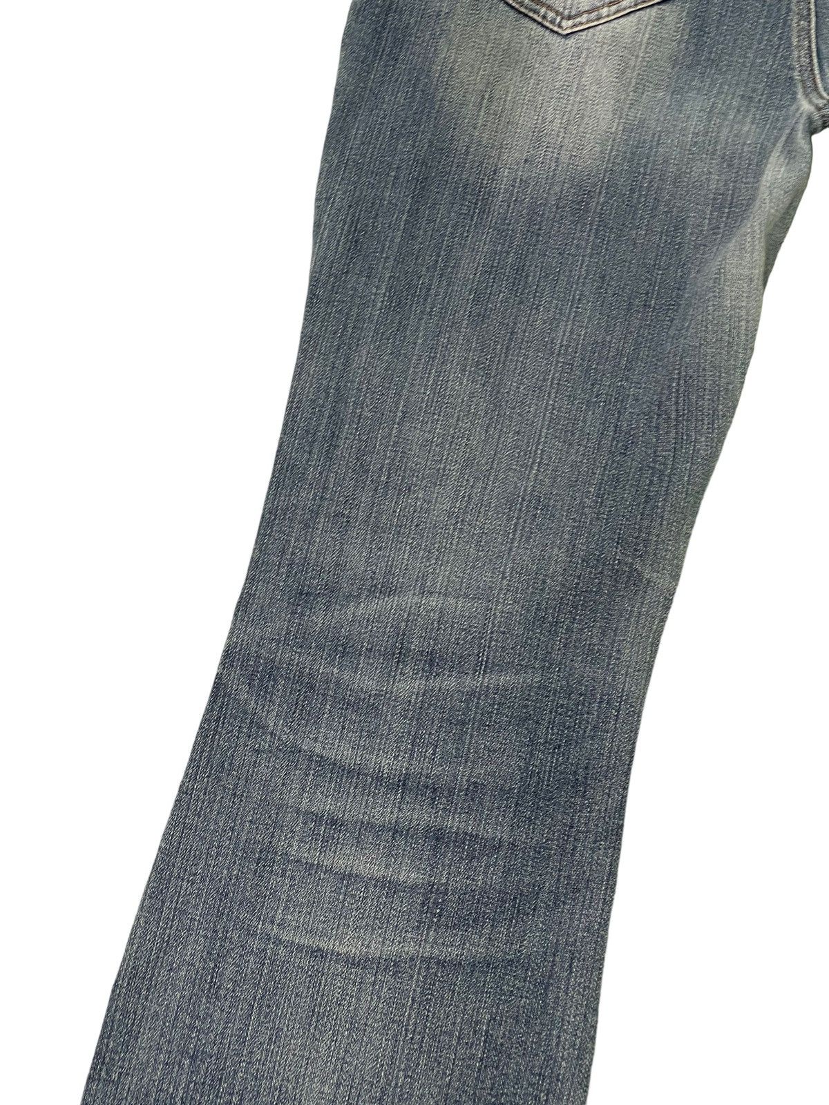 Japanese Brand Flare Jeans Valman Stretch Distress Denim Boot Cut 5🟦3 Size US 28 / EU 44 - 15 Thumbnail