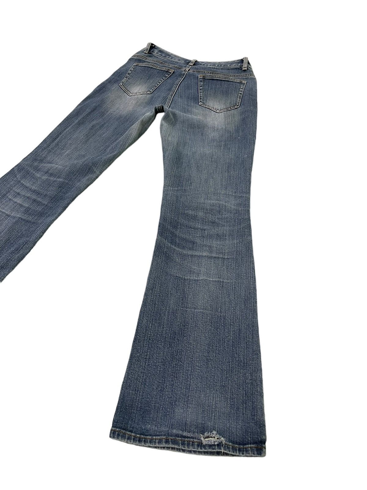 Japanese Brand Flare Jeans Valman Stretch Distress Denim Boot Cut 5🟦3 Size US 28 / EU 44 - 12 Thumbnail