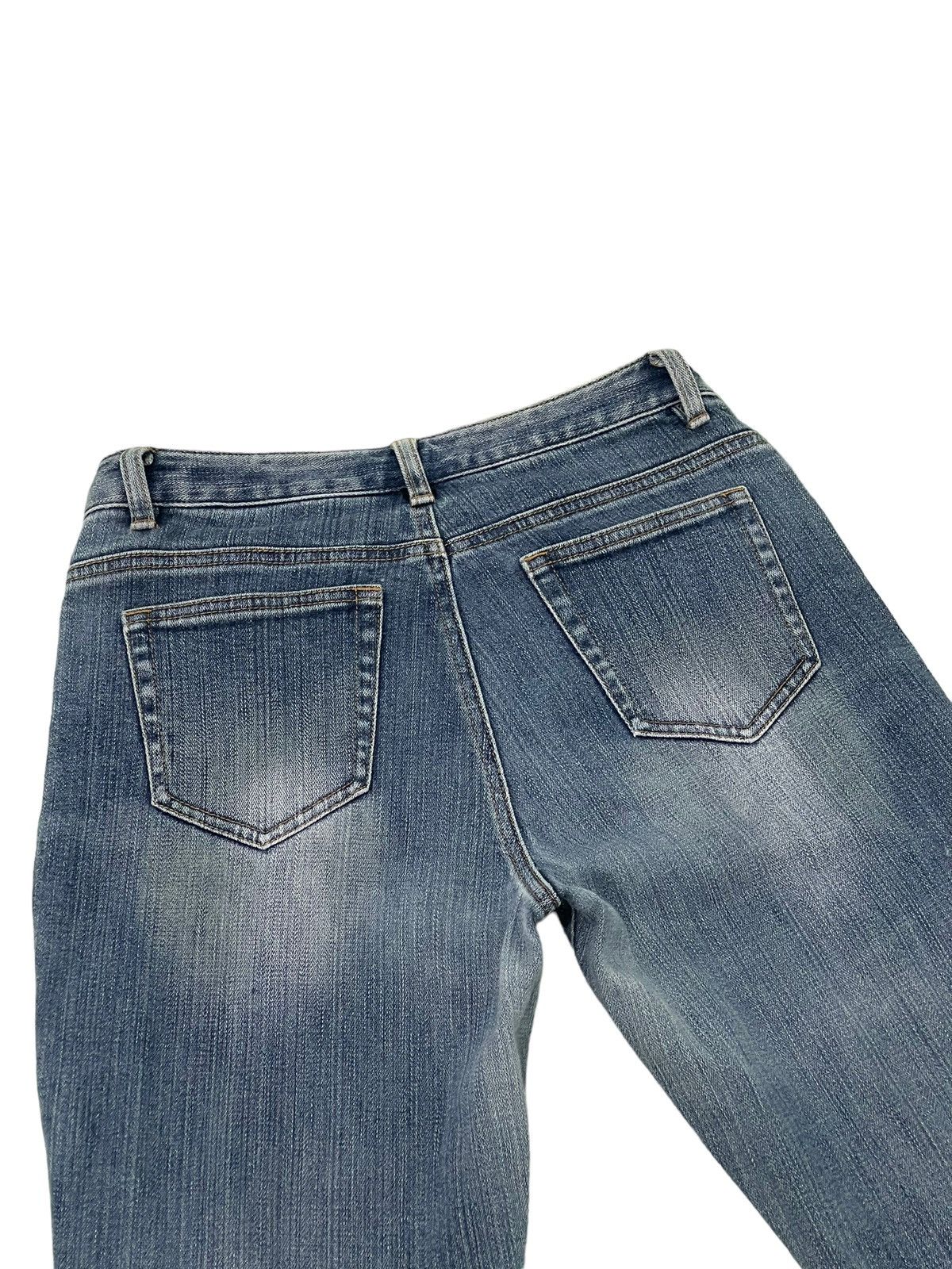Japanese Brand Flare Jeans Valman Stretch Distress Denim Boot Cut 5🟦3 Size US 28 / EU 44 - 17 Thumbnail