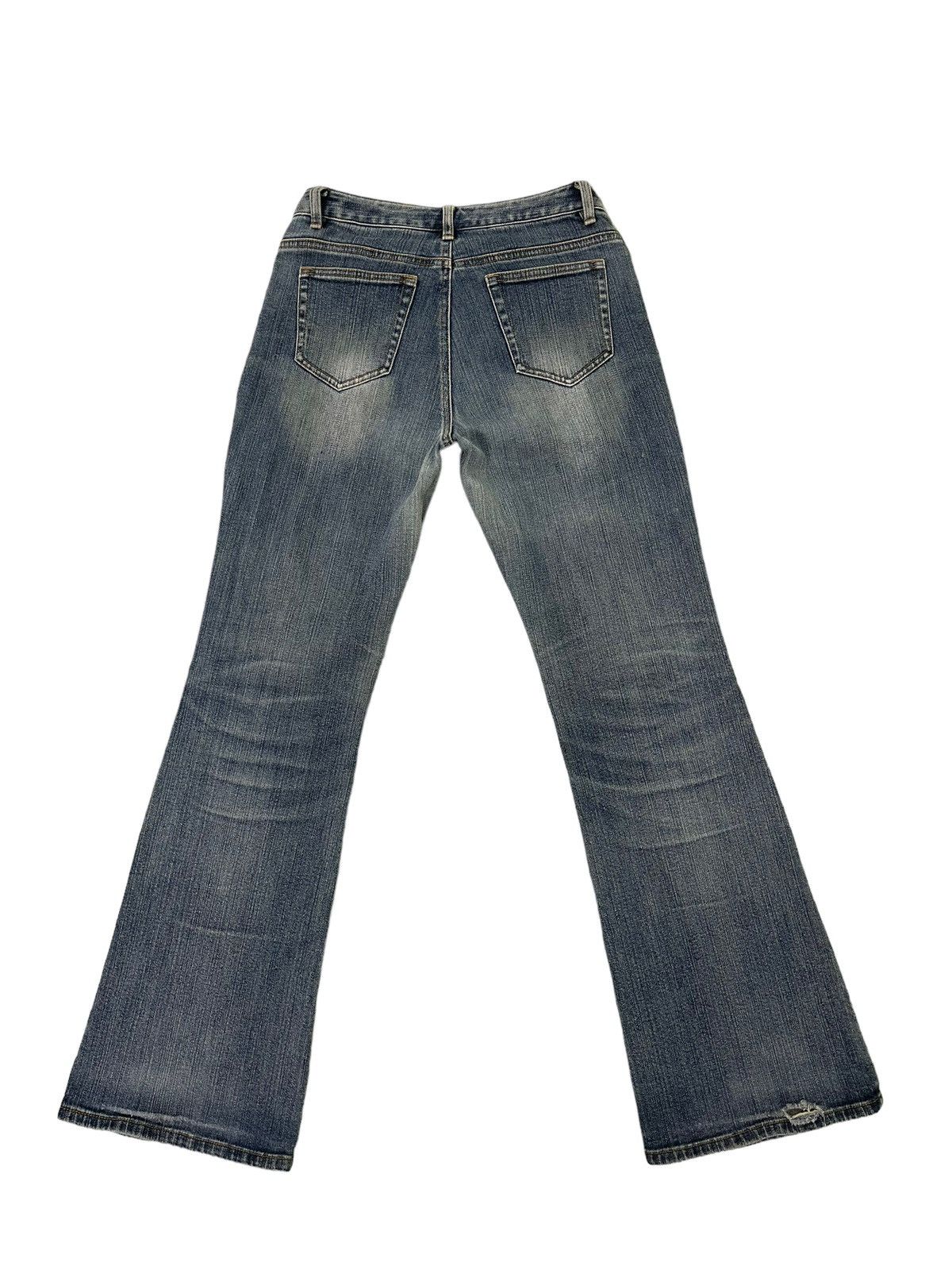 Japanese Brand Flare Jeans Valman Stretch Distress Denim Boot Cut 5🟦3 Size US 28 / EU 44 - 10 Thumbnail