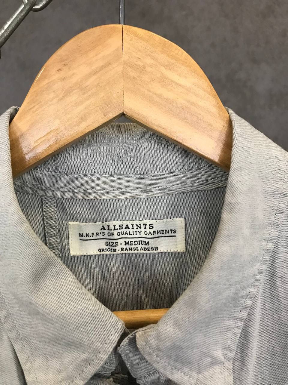 Allsaints Allsaints vintage 3/4 sleeve shirt Size US M / EU 48-50 / 2 - 4 Thumbnail