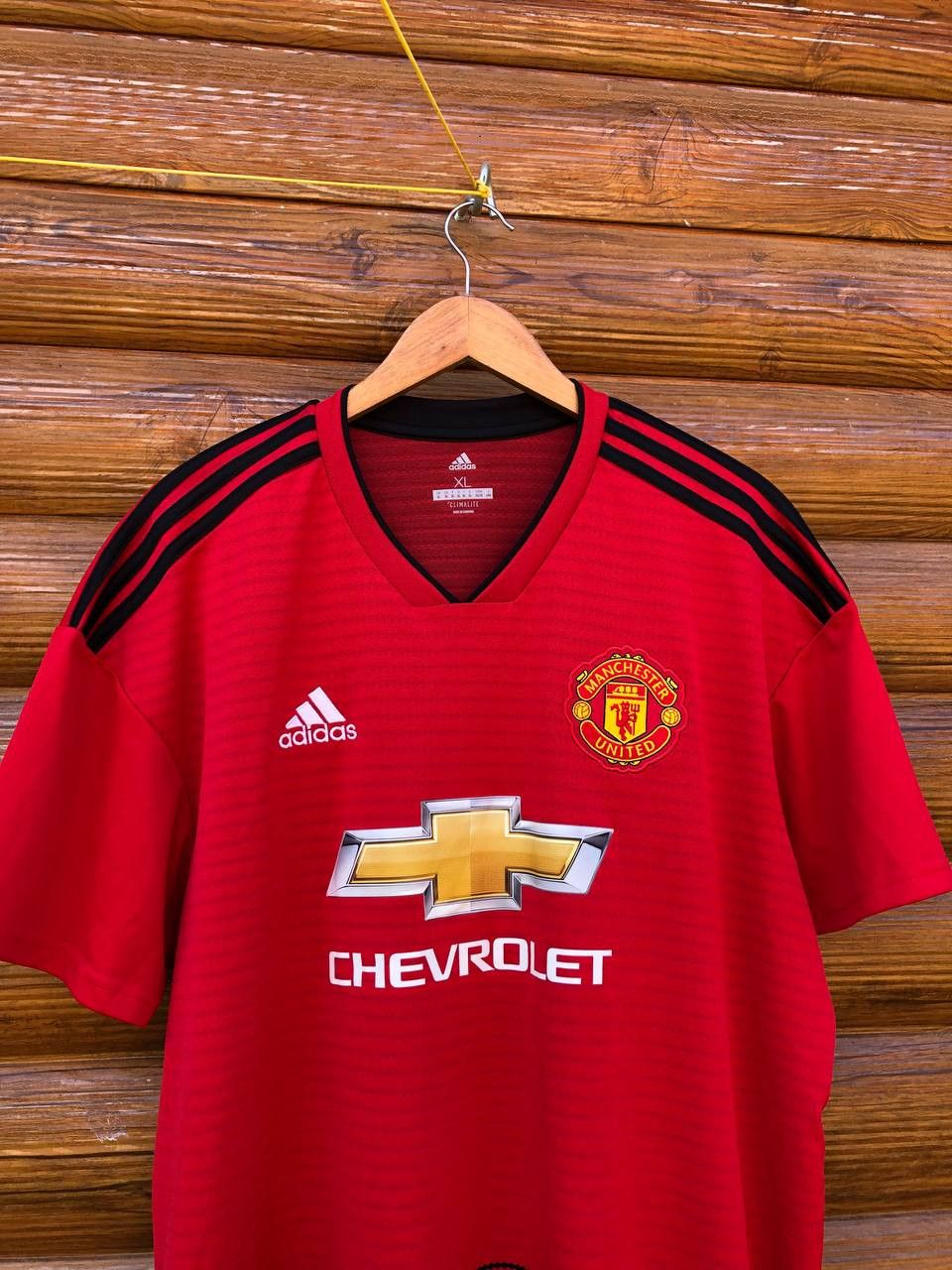 Adidas MANCHESTER UNITED FOOTBALL SHIRT SOCCER JERSEY ADIDAS Size US XL / EU 56 / 4 - 3 Thumbnail