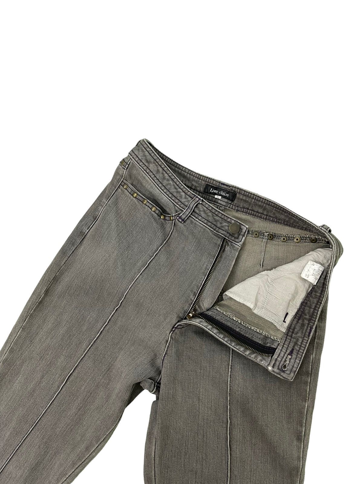 Japanese Brand Flare Jeans Livre Claire Stretch Denim Boot Cut 5🟦3 Size US 30 / EU 46 - 10 Thumbnail