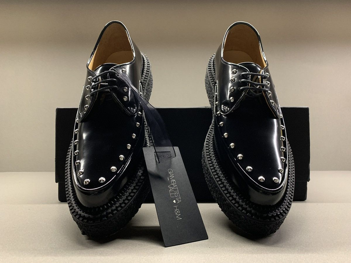 Giambattista Valli × H&M Giambattista Valli x H&M Leather Creepers Size US 8.5 / EU 41-42 - 3 Thumbnail