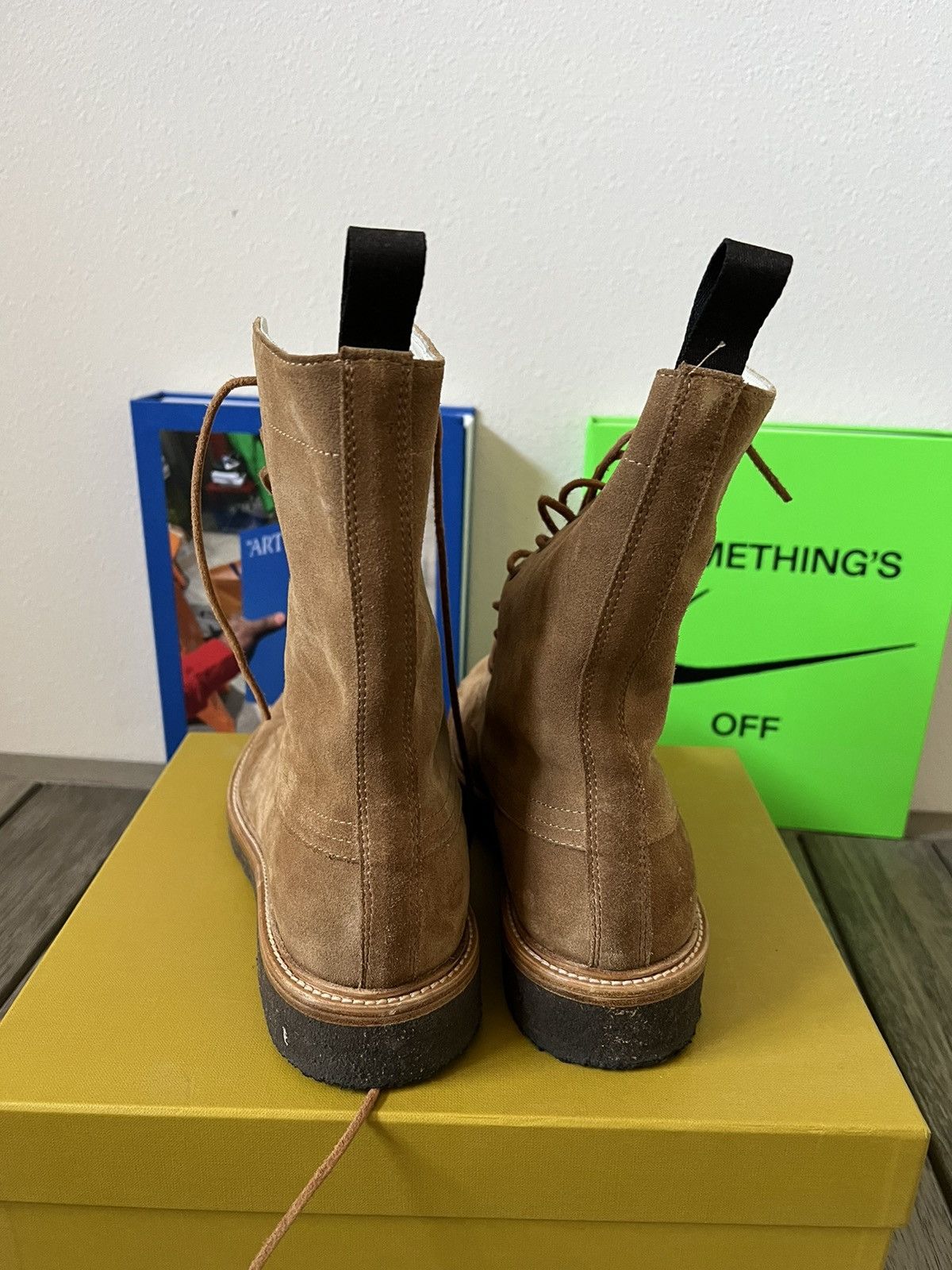 Rhude Rhude MA-1 Boot Brown Suede Size US 12 / EU 45 - 5 Thumbnail
