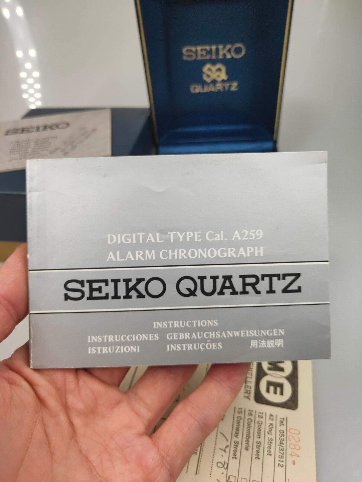 Seiko × Vintage × Watch Stunning SEIKO James Bond A259-5010 Digital Men ...