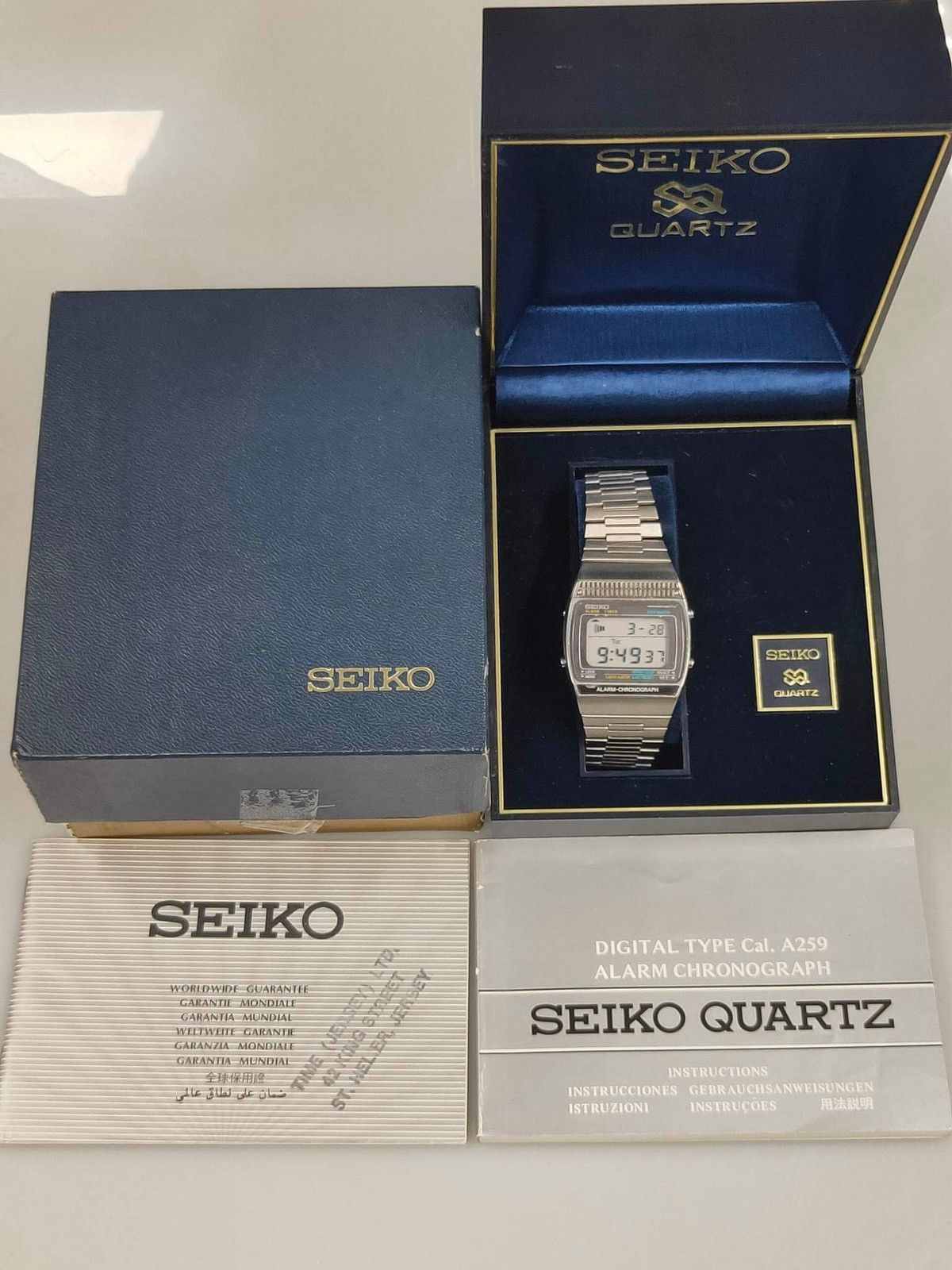 Vintage Stunning SEIKO James Bond A259-5010 Digital Men’s Watch. | Grailed