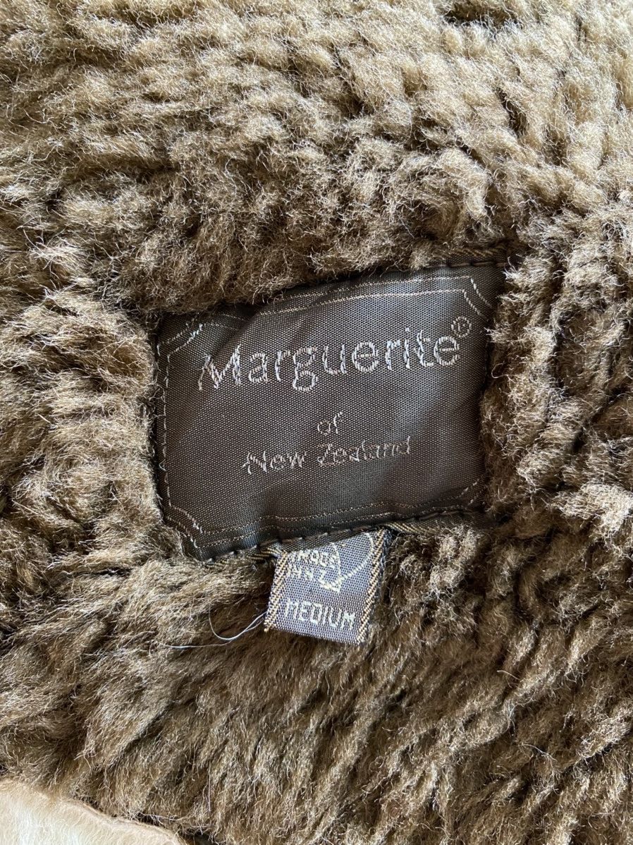 Leather ⚡️Rare⚡️ GL. Bowron & Co. Ltd Wool-N-Suede Fur Coat Vest Size US M / EU 48-50 / 2 - 8 Thumbnail