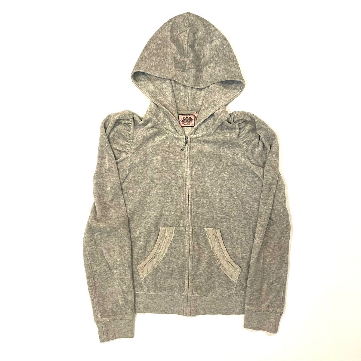 Juicy Couture Juicy Couture grey full zip hoodie big logo Size XS / US 0-2 / IT 36-38 - 1 Thumbnail