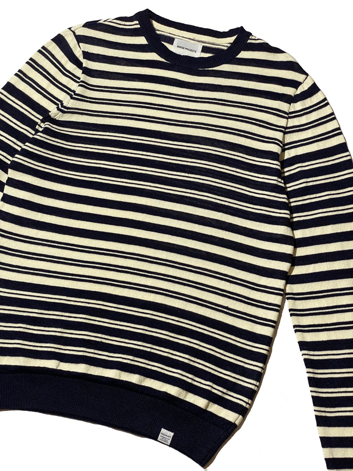 Norse Projects Norse Projects stripes cotton sweater size S Size US S / EU 44-46 / 1 - 6 Thumbnail