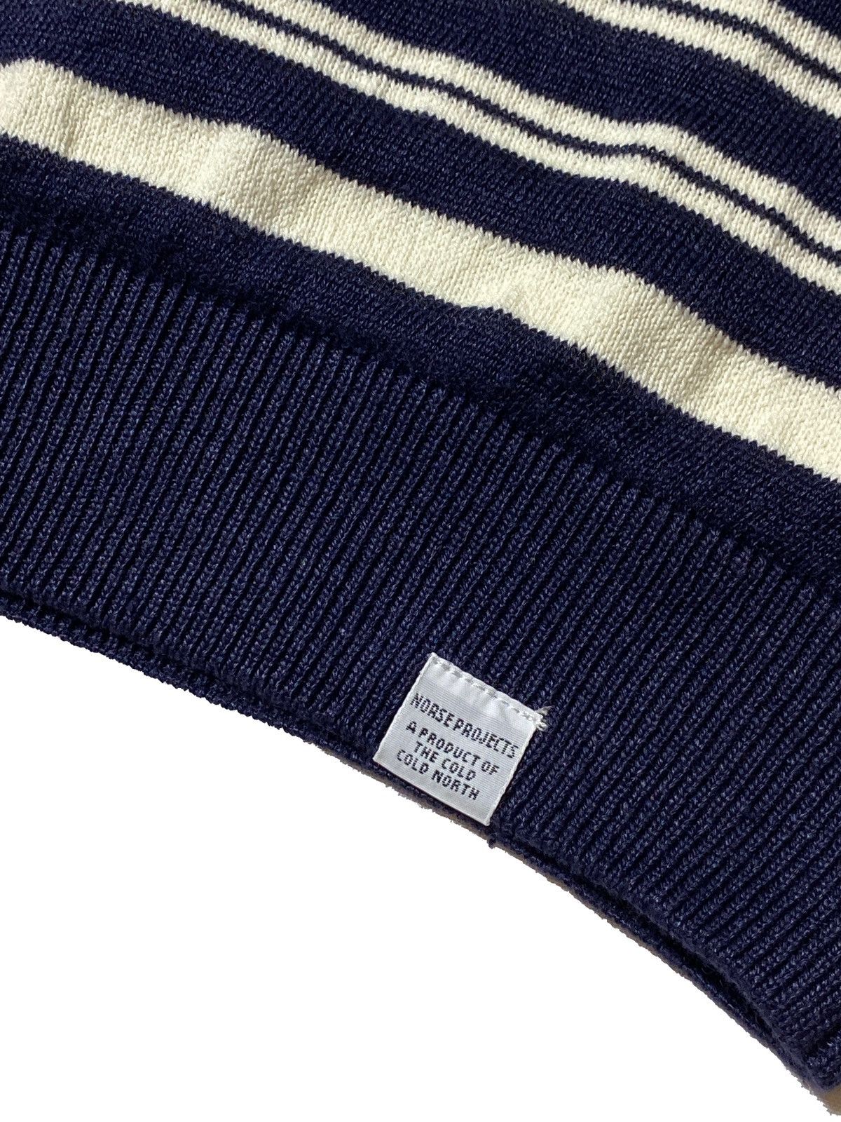 Norse Projects Norse Projects stripes cotton sweater size S Size US S / EU 44-46 / 1 - 5 Thumbnail
