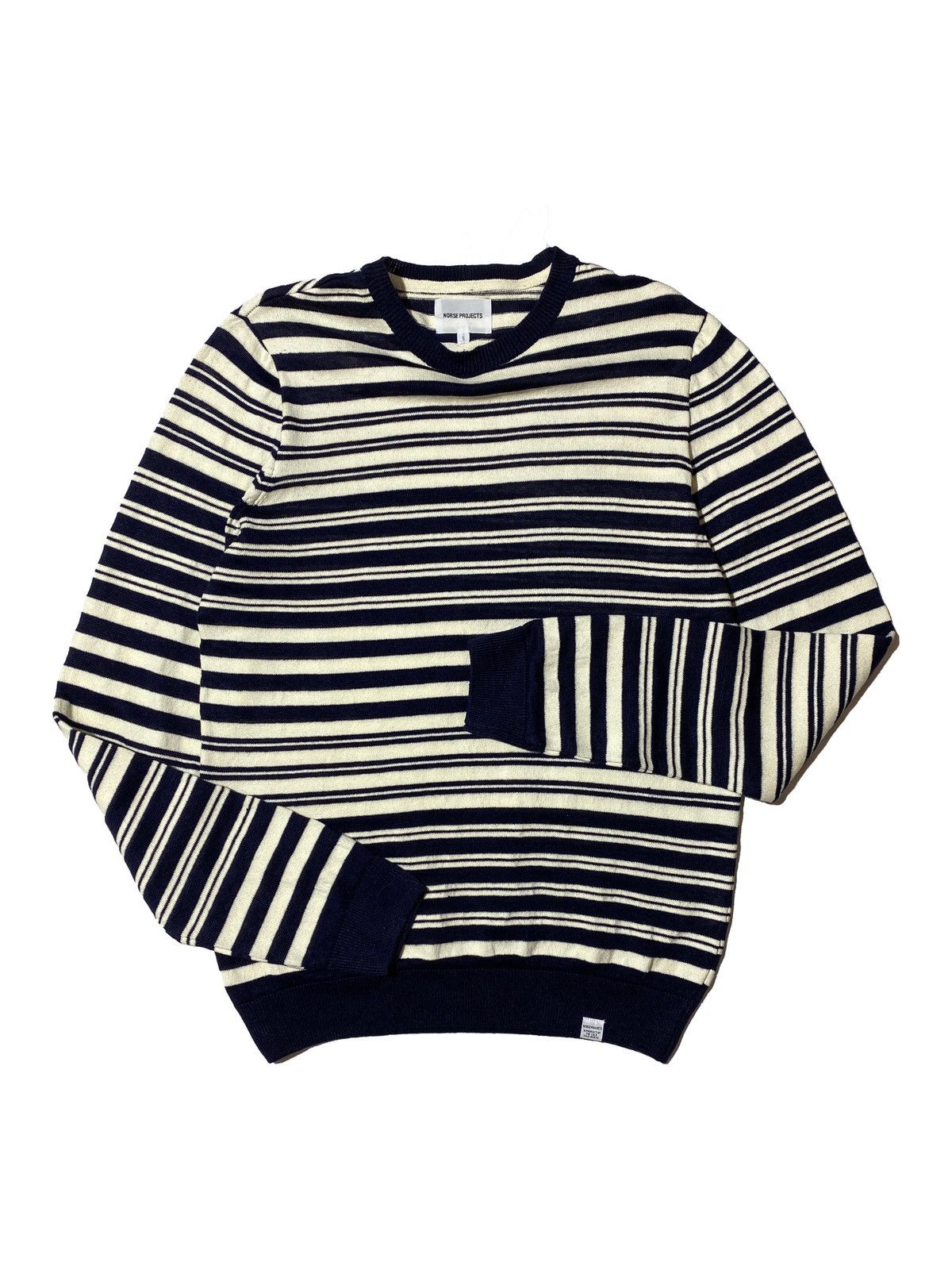 Norse Projects Norse Projects stripes cotton sweater size S Size US S / EU 44-46 / 1 - 1 Thumbnail