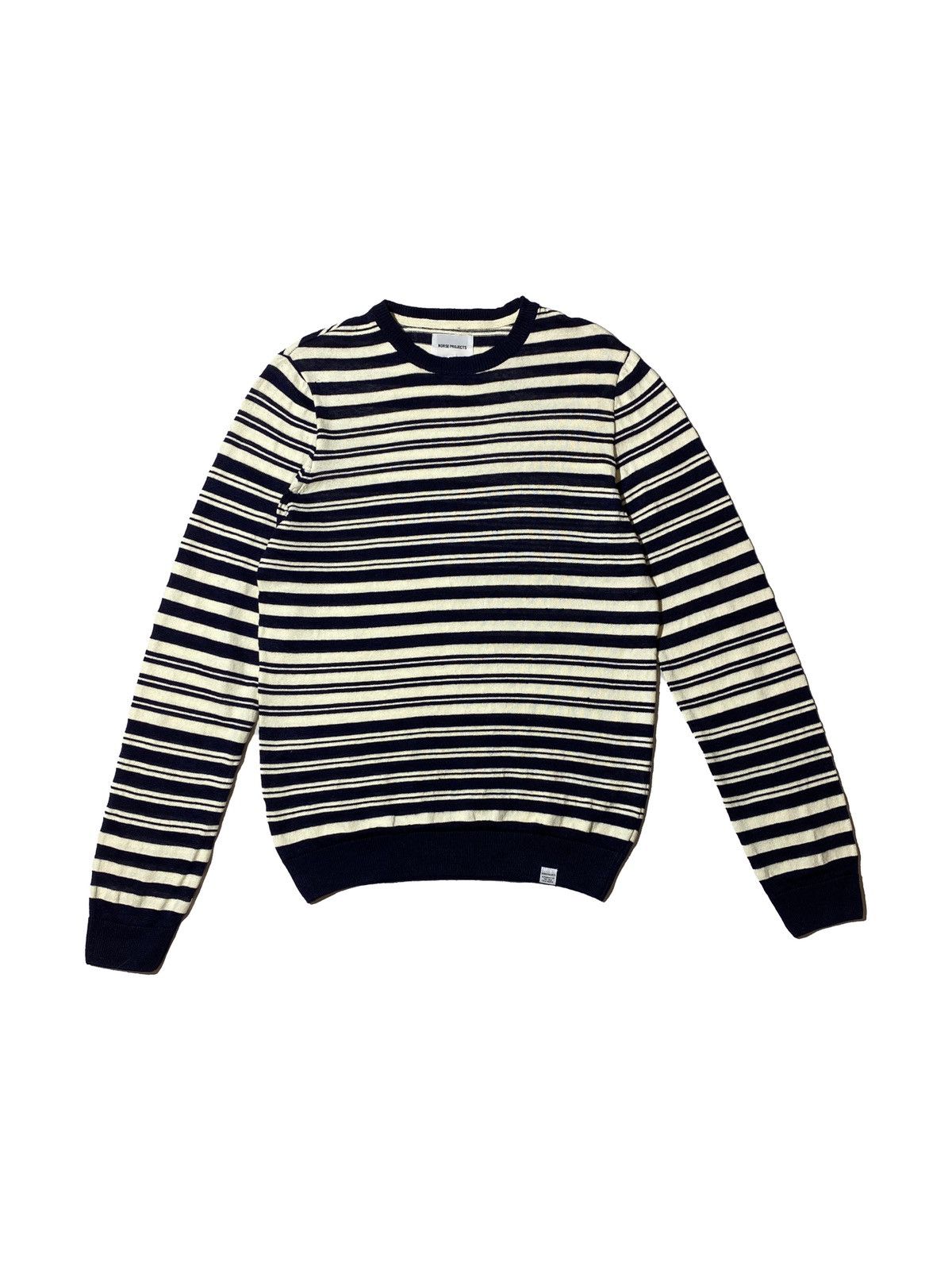 Norse Projects Norse Projects stripes cotton sweater size S Size US S / EU 44-46 / 1 - 2 Thumbnail