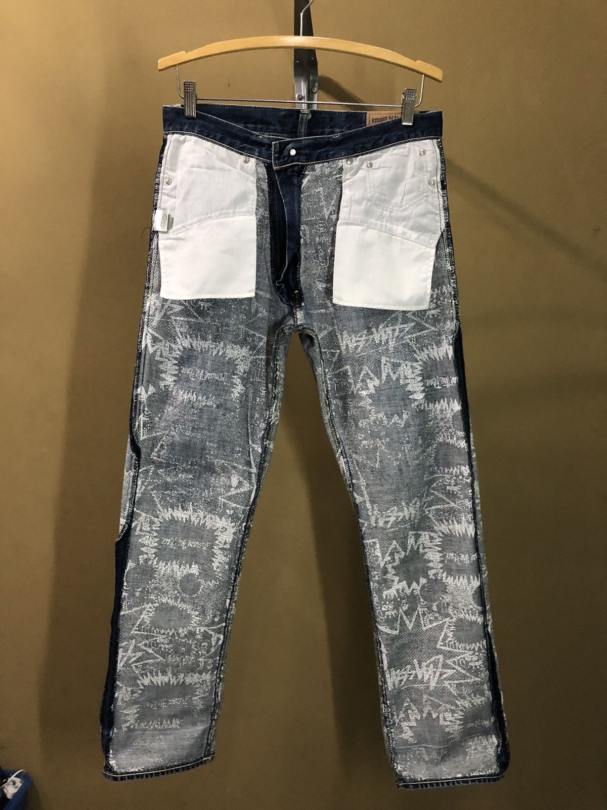 Stussy Vintage Stussy Denim Jeans Size US 32 / EU 48 - 13 Thumbnail