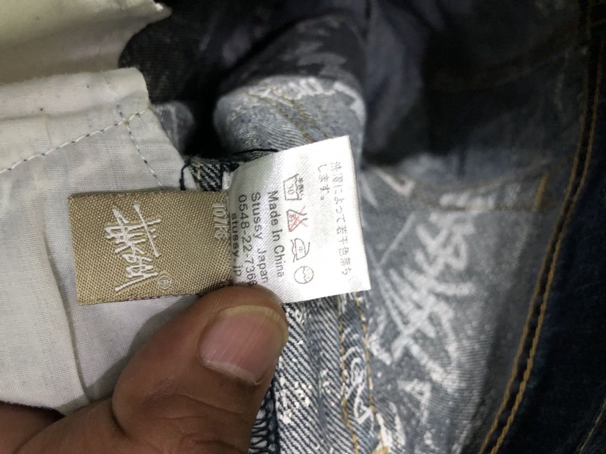 Stussy Vintage Stussy Denim Jeans Size US 32 / EU 48 - 11 Thumbnail