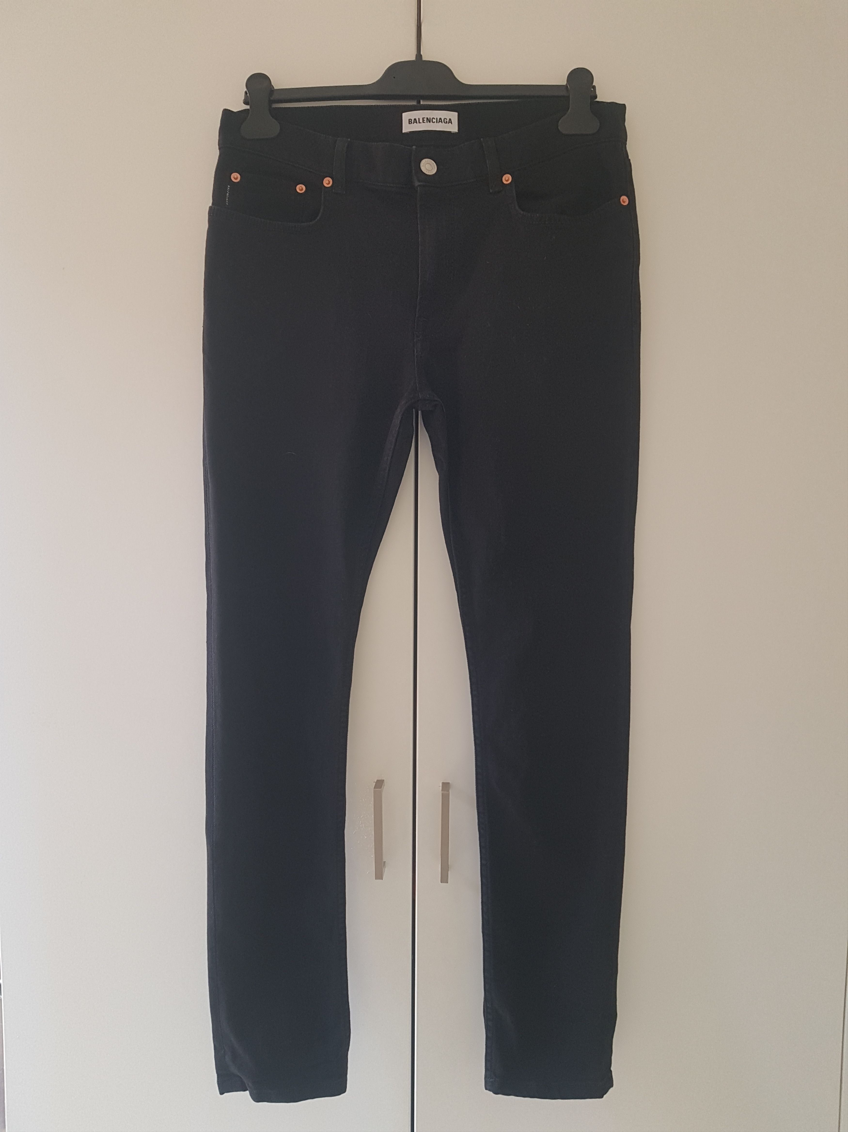 Image of Balenciaga Black Skinny Denim, Women's (Size 30)