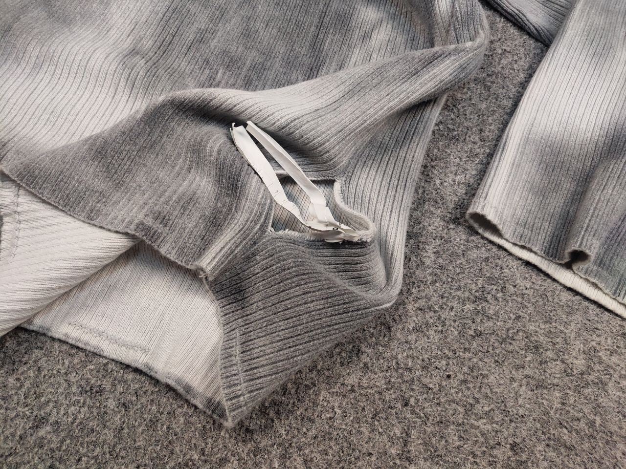 Japanese Brand Trisegga Design Japanese Style Oversized Gray Logo Sweater Size US M / EU 48-50 / 2 - 14 Thumbnail