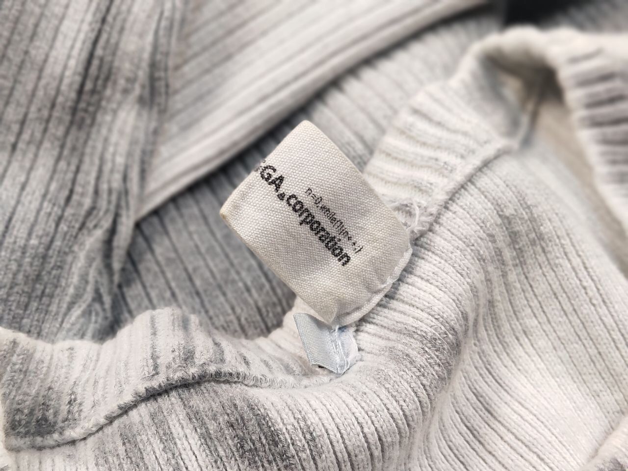 Japanese Brand Trisegga Design Japanese Style Oversized Gray Logo Sweater Size US M / EU 48-50 / 2 - 20 Thumbnail