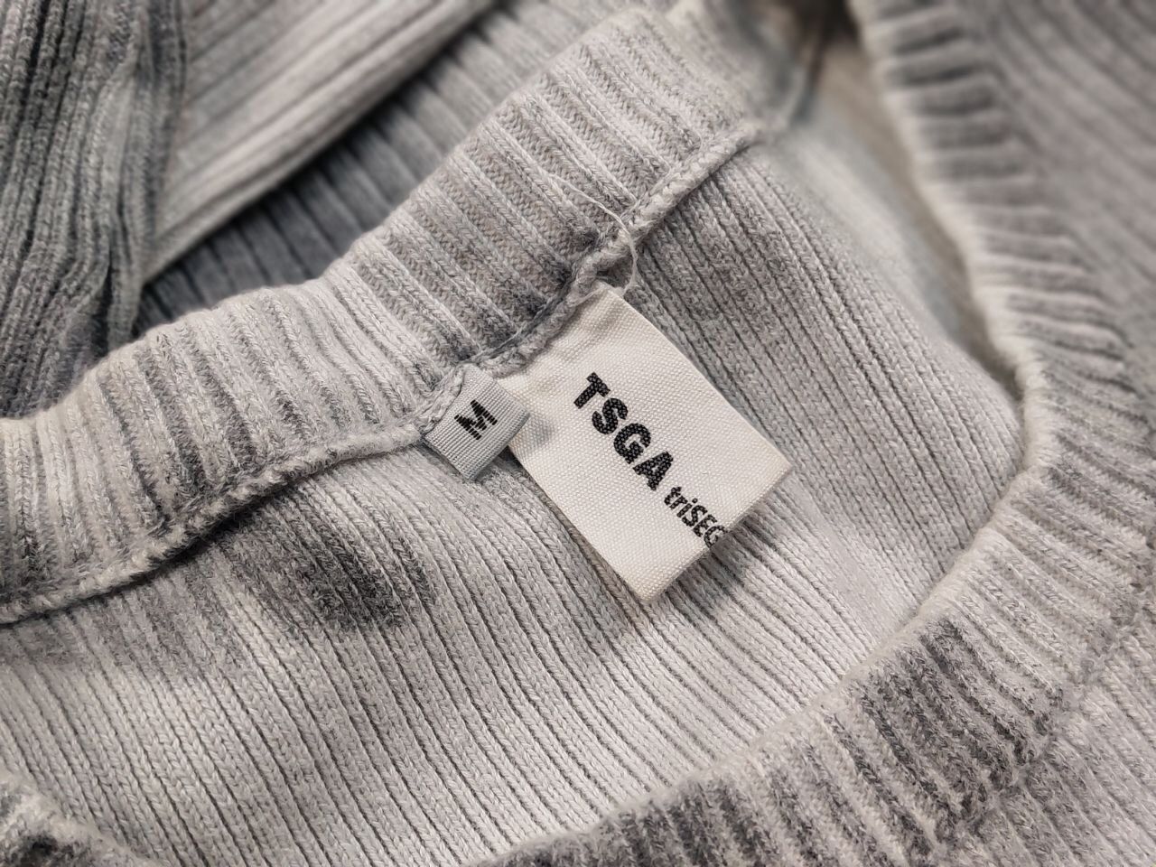 Japanese Brand Trisegga Design Japanese Style Oversized Gray Logo Sweater Size US M / EU 48-50 / 2 - 19 Thumbnail