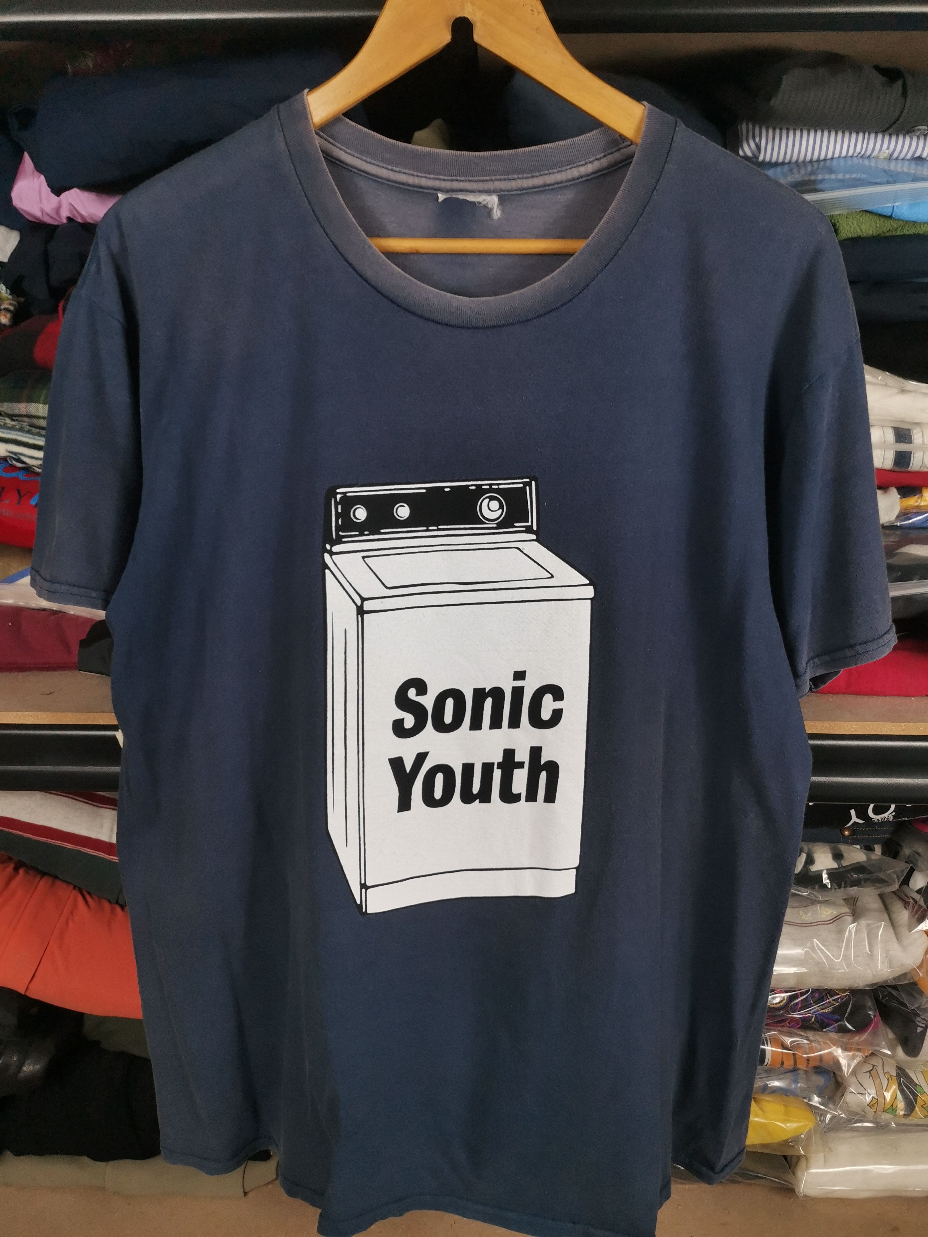 トップス 90s vintage Sonic Youth Washing Machigne Vintage 90's Sonic Youth Washing Machine T-Shirt – Mills