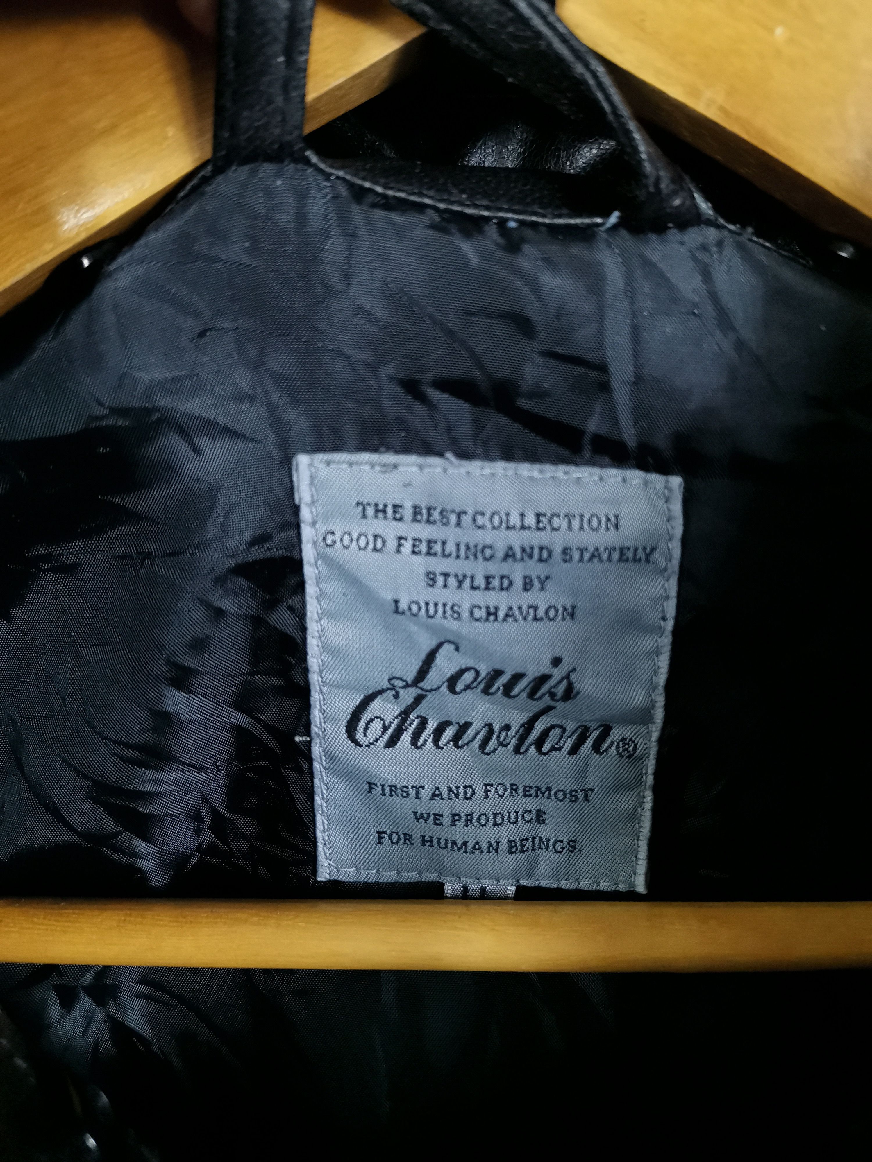 Japanese Brand Vintage Japanese Brand Louis Chavlon Pu Leather Jacket Size US M / EU 48-50 / 2 - 3 Thumbnail