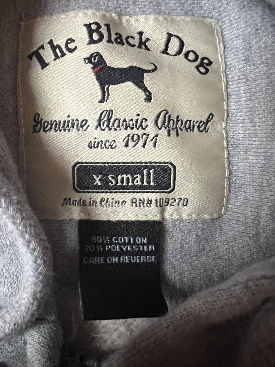 Vintage Black Dog hoodie /high quality\ Size US XS / EU 42 / 0 - 5 Preview