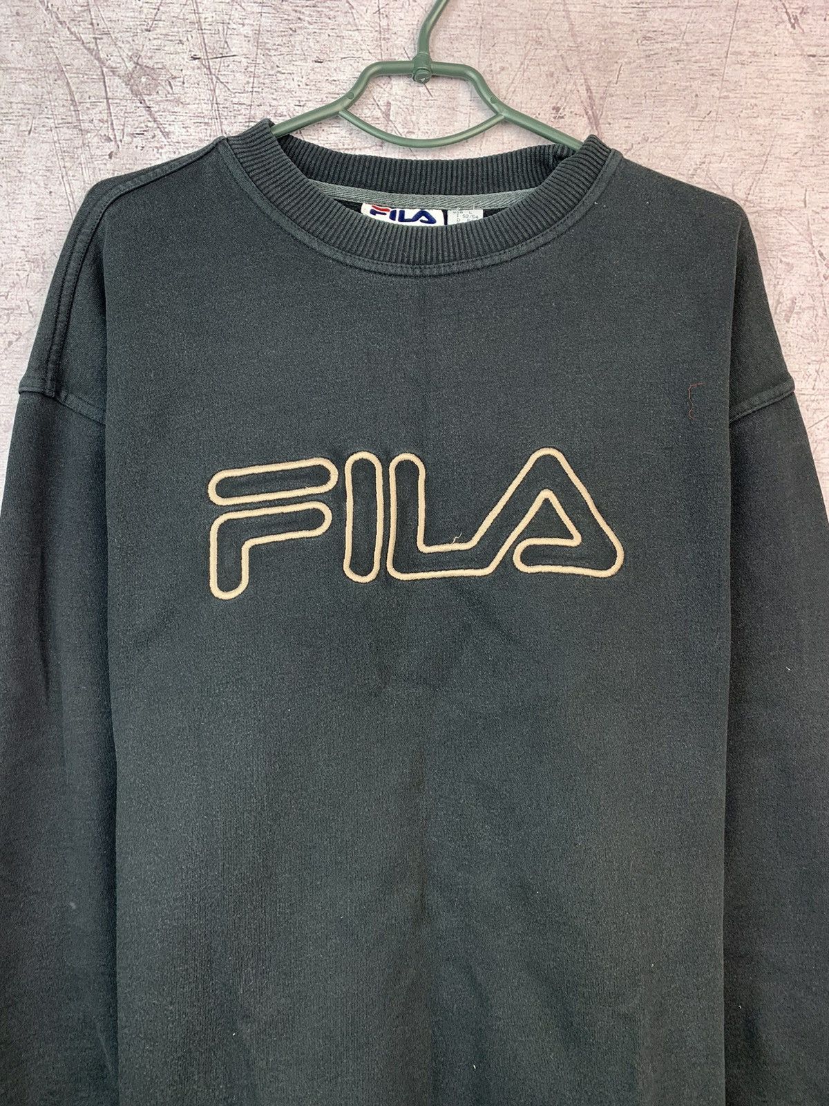 Fila Fila Vintage Mens Big Logo Sweatshirt Size US L / EU 52-54 / 3 - 2 Thumbnail