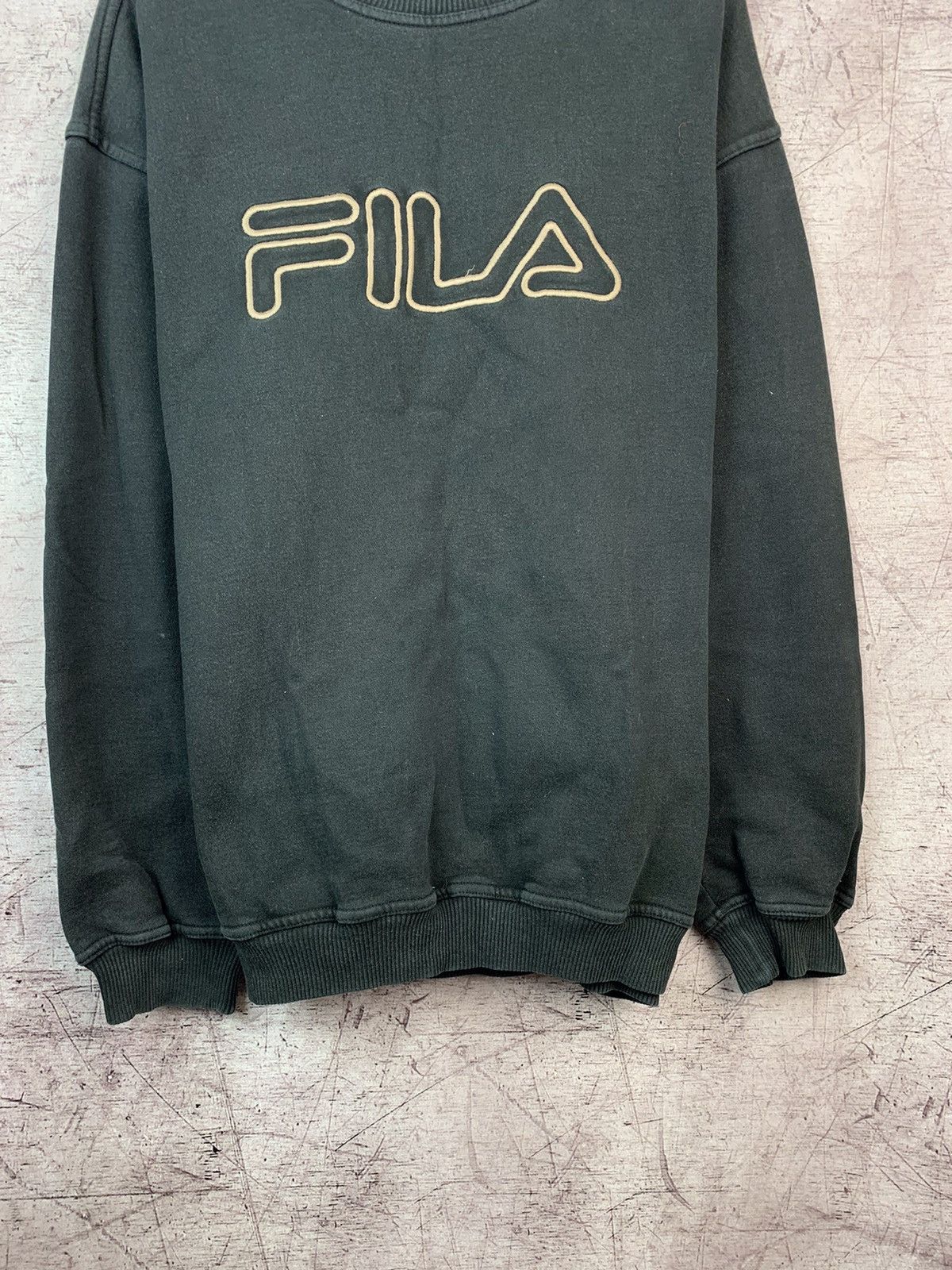 Fila Fila Vintage Mens Big Logo Sweatshirt Size US L / EU 52-54 / 3 - 3 Thumbnail