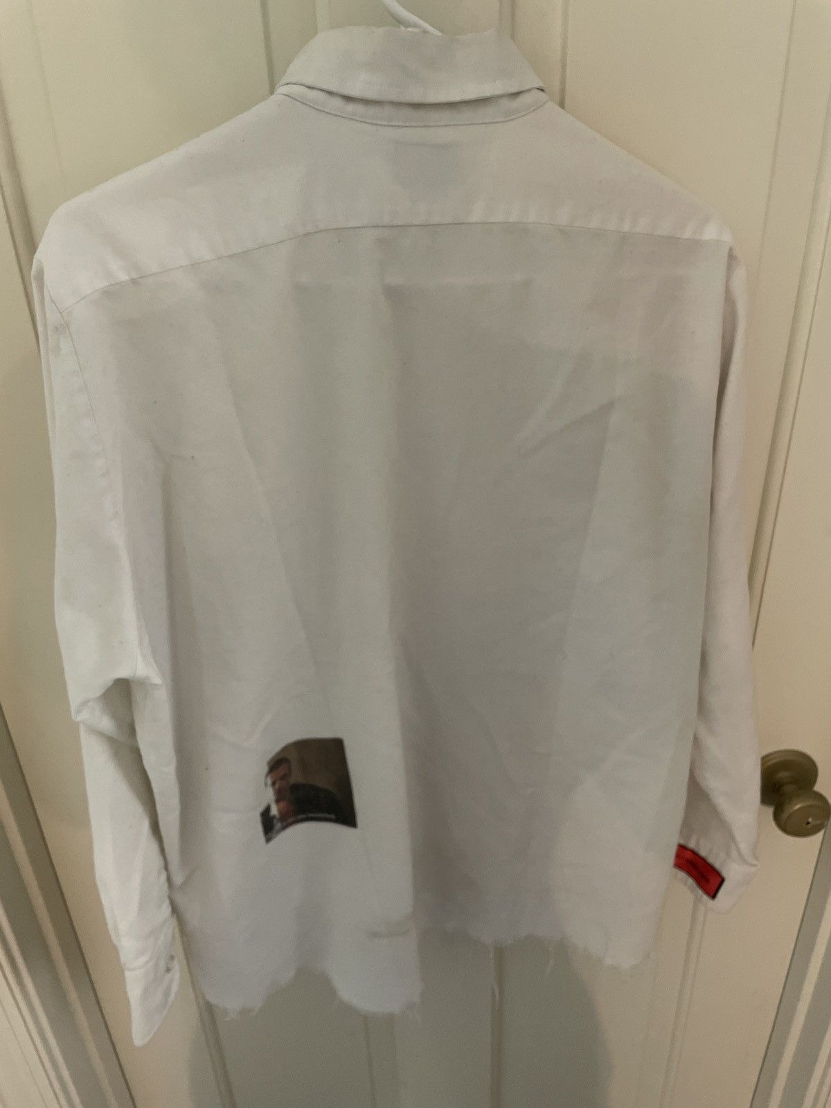 1/1 Jun Penelope “Fight Club” distressed button down shirt