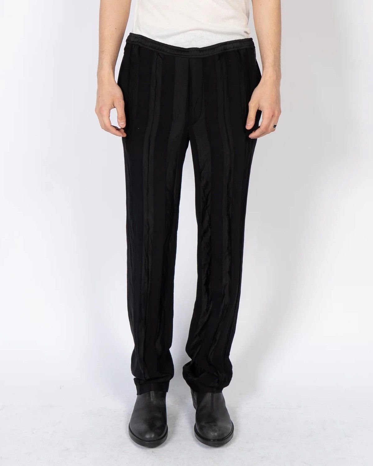Haider Ackermann Haider Ackermann Pyjama Strychnos Rayon Pants Size US 34 / EU 50 - 1 Thumbnail