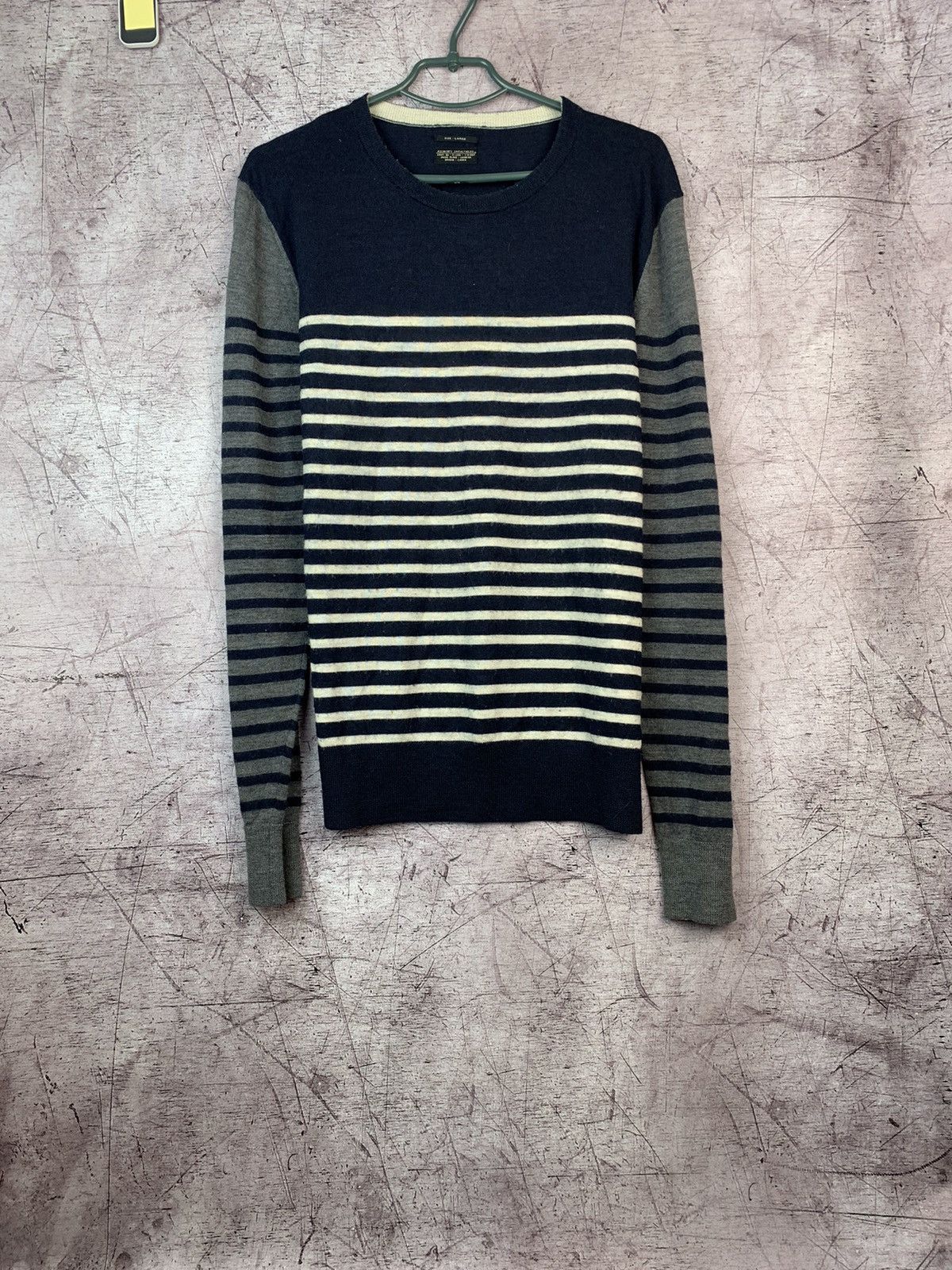 Allsaints Allsaints Bombard Crew Mens Spitalfield Sweater Size US L / EU 52-54 / 3 - 1 Thumbnail