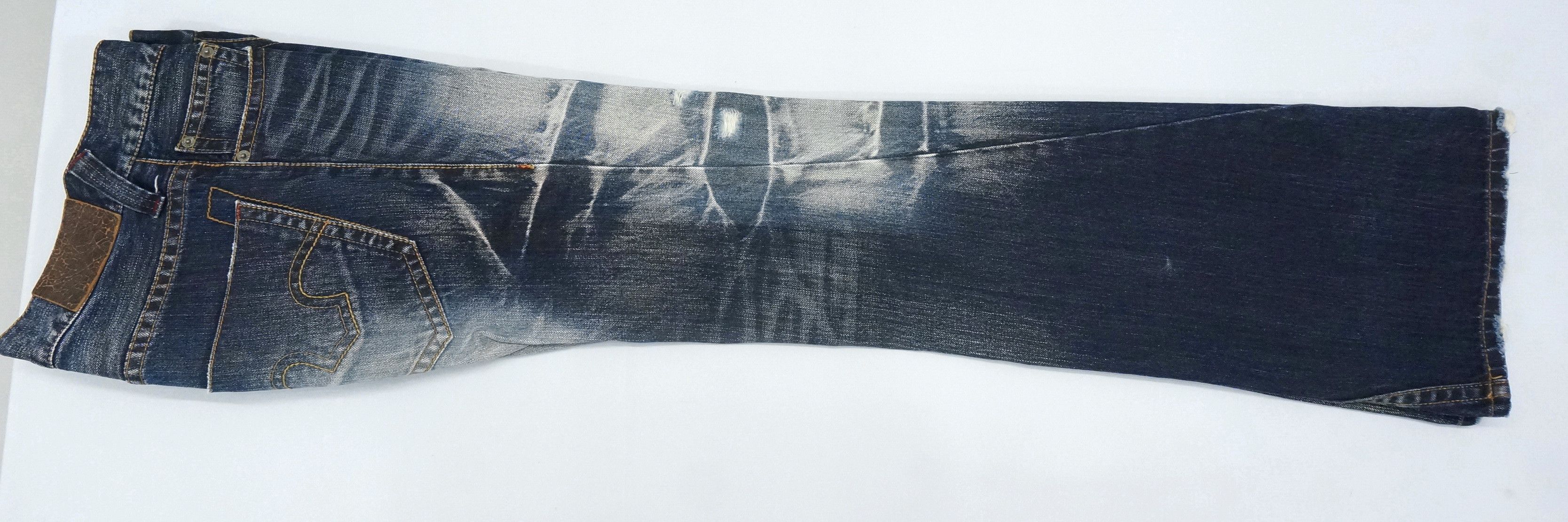 Japanese Brand × Tornado Mart ⚡Vintage TORNADO MART ⚡ Distressed Acid Wash Jeans Size US 29 - 13 Thumbnail