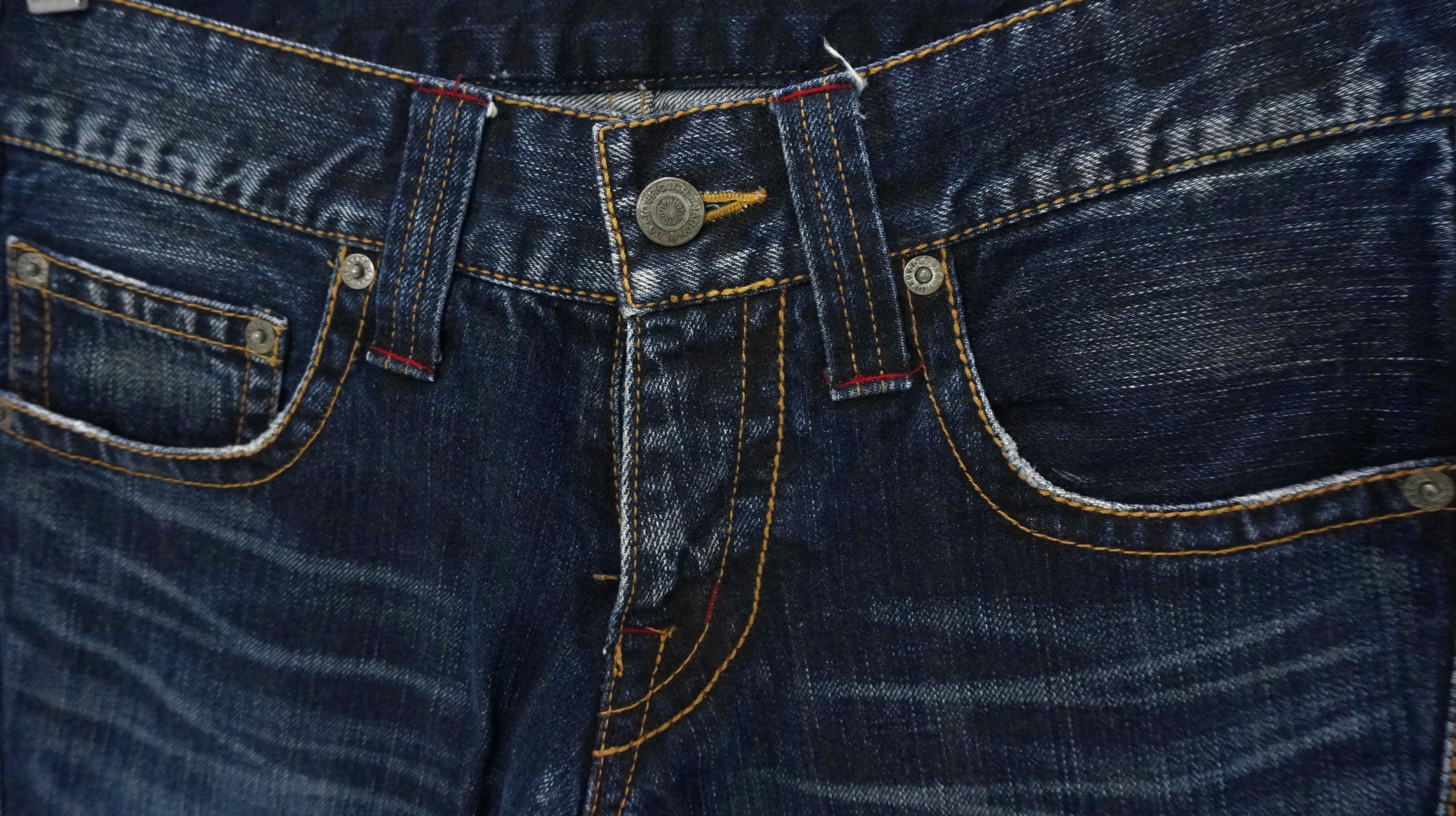 Japanese Brand × Tornado Mart ⚡Vintage TORNADO MART ⚡ Distressed Acid Wash Jeans Size US 29 - 7 Thumbnail