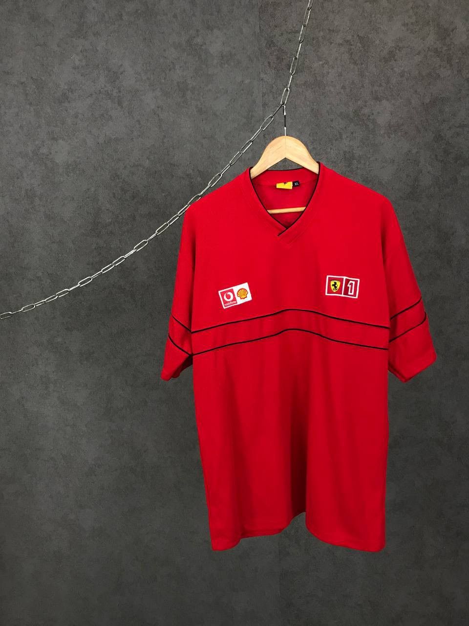 Vintage Ferrari 1996 formula Uno racing tee Size US XL / EU 56 / 4 - 1 Thumbnail