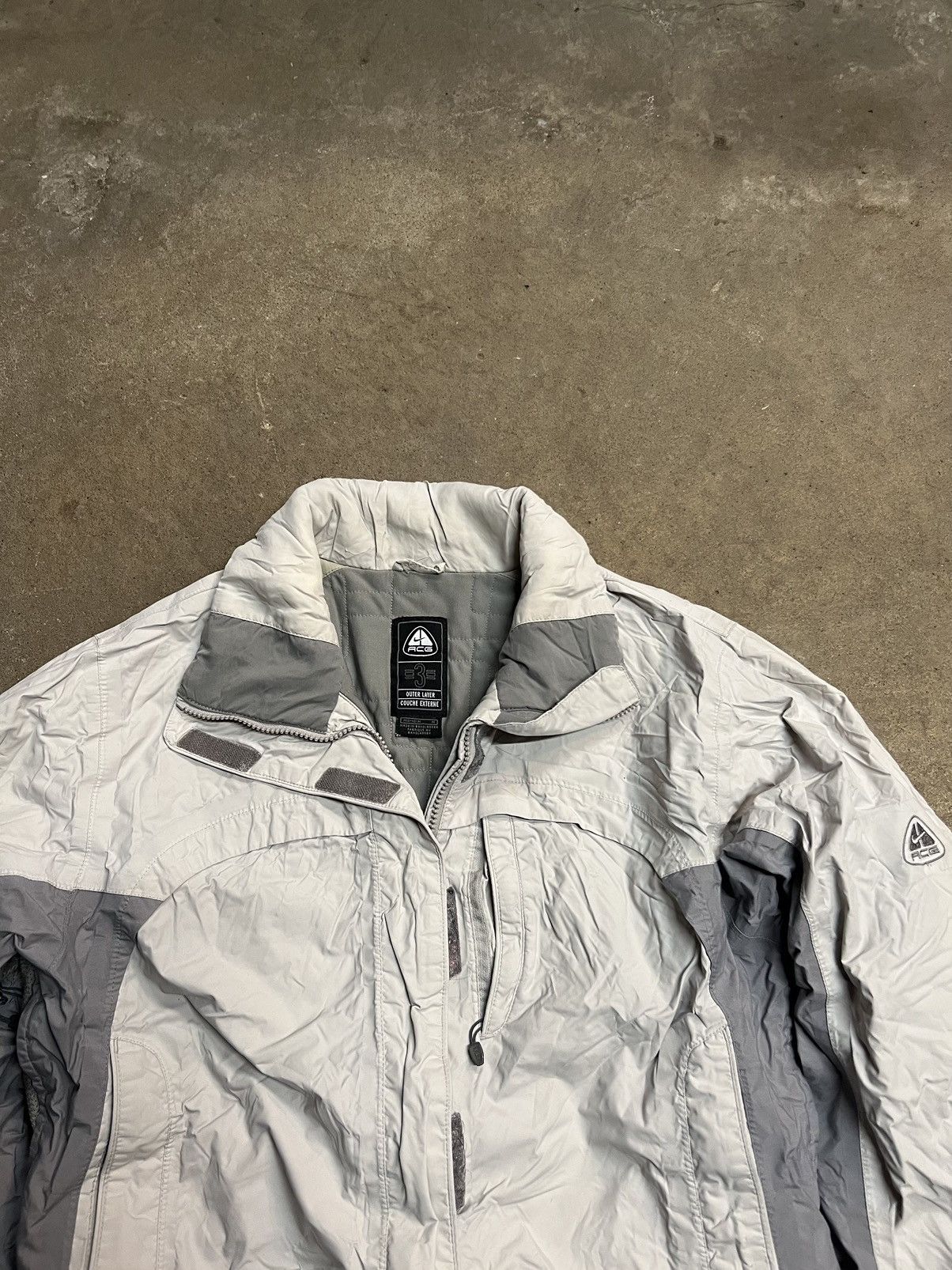 Nike ACG × Vintage Vintage Y2k Nike ACG 3 Layer Shell Jacket Size US M / EU 48-50 / 2 - 2 Thumbnail
