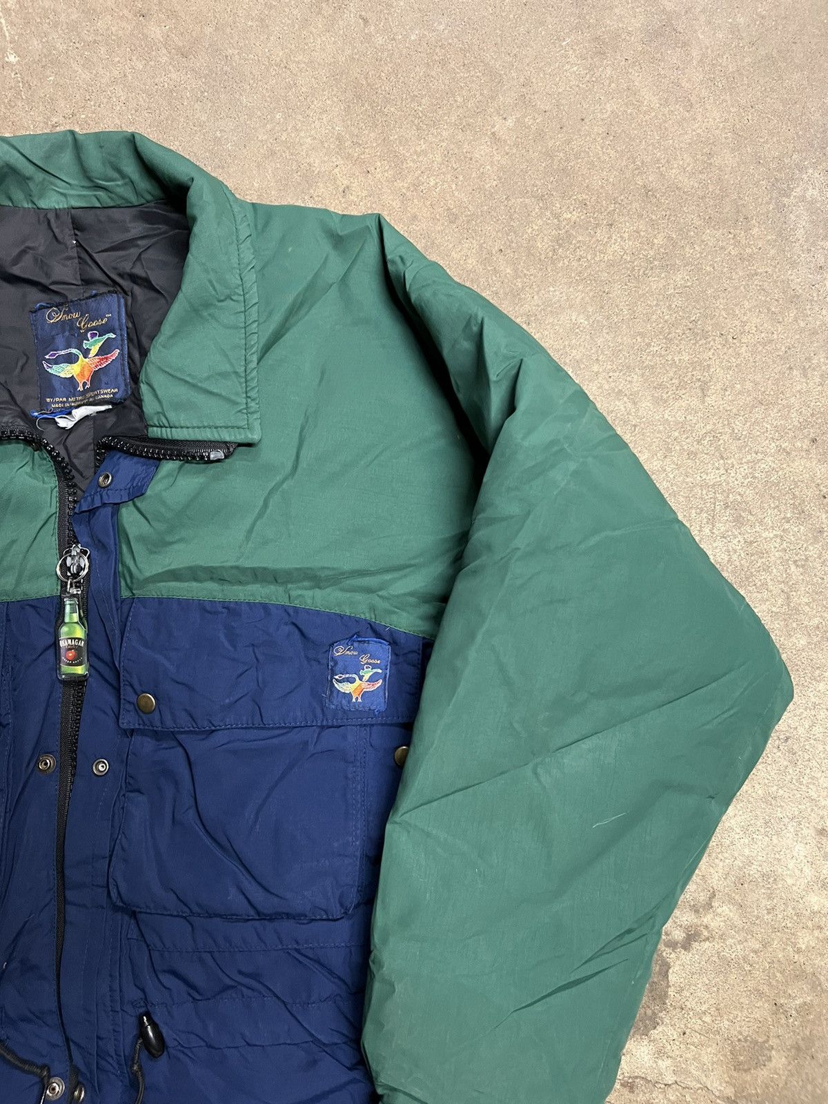 Canada Goose × Vintage Vintage 90's Snow Goose Canada Goose Parka Jacket Size US L / EU 52-54 / 3 - 4 Thumbnail