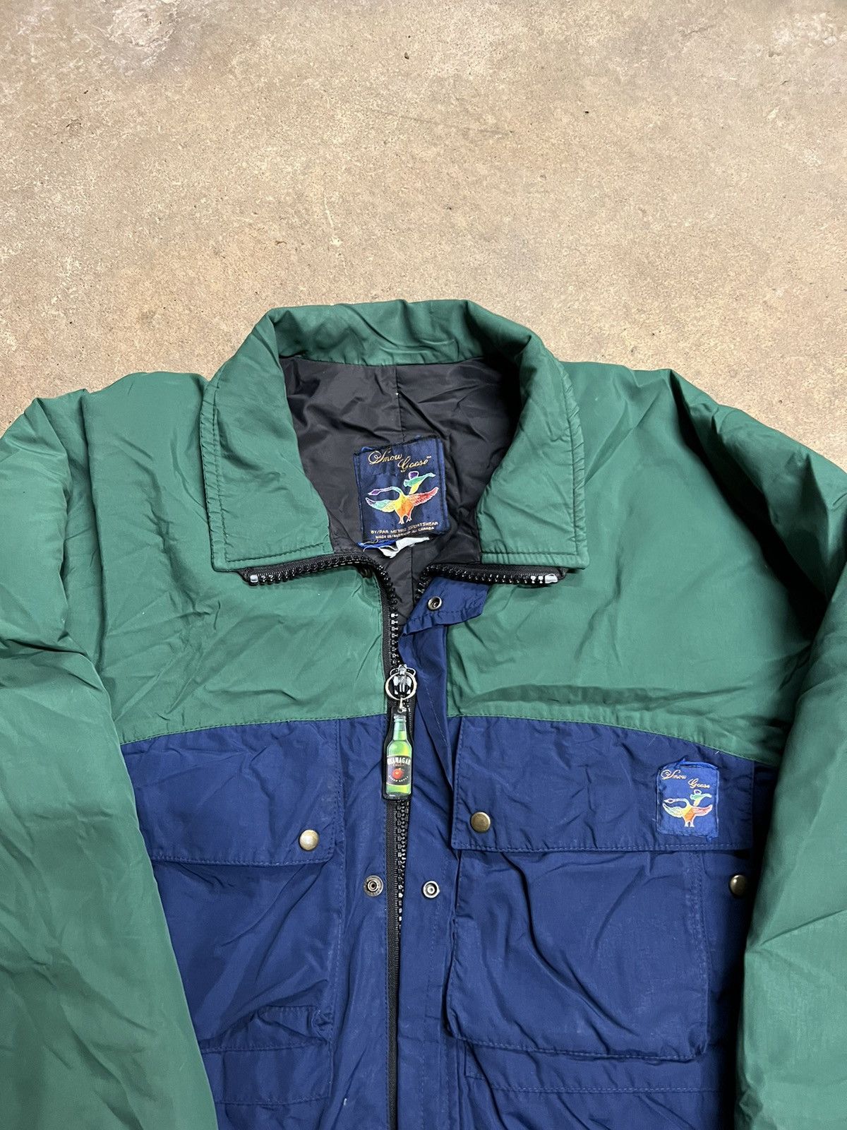 Canada Goose × Vintage Vintage 90's Snow Goose Canada Goose Parka Jacket Size US L / EU 52-54 / 3 - 2 Thumbnail