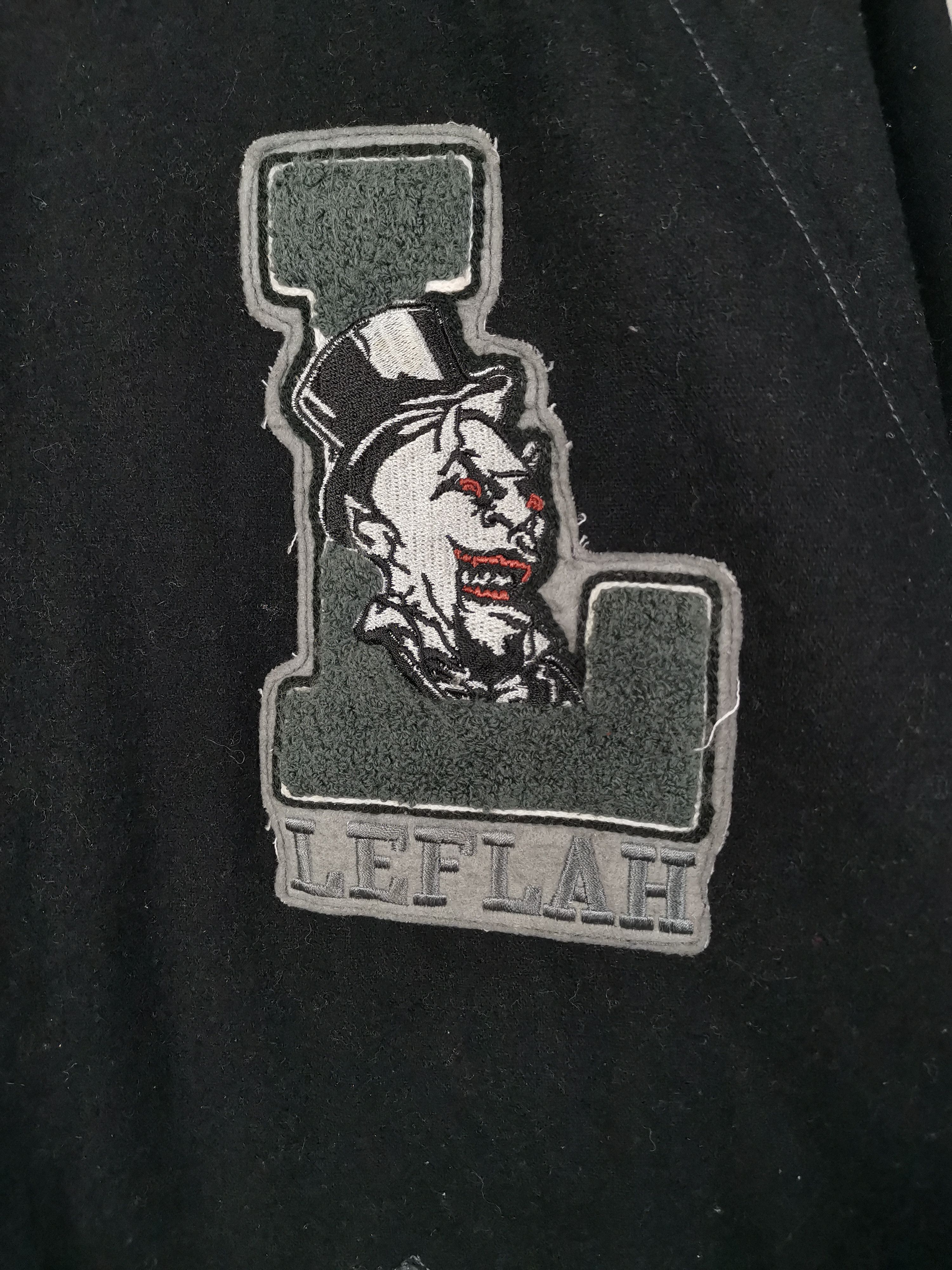 Vintage Vintage Leflah Wool Varsity Jacket Size US L / EU 52-54 / 3 - 3 Thumbnail