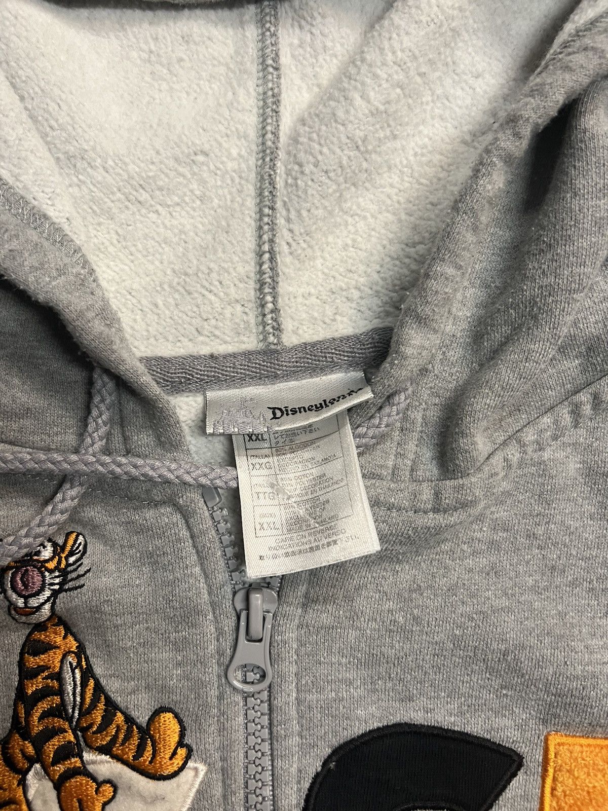 Disney × Vintage Vintage 90's Tigger by Disney Big Print Hoodie Size US XL / EU 56 / 4 - 5 Thumbnail