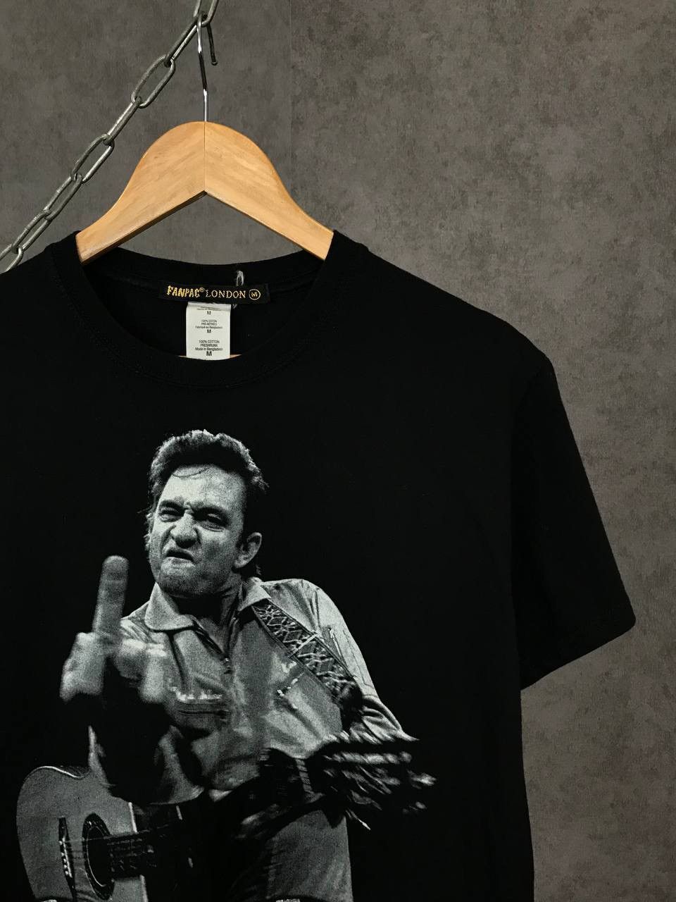 Band Tees Johnny Cash rock band tee Size US M / EU 48-50 / 2 - 2 Thumbnail